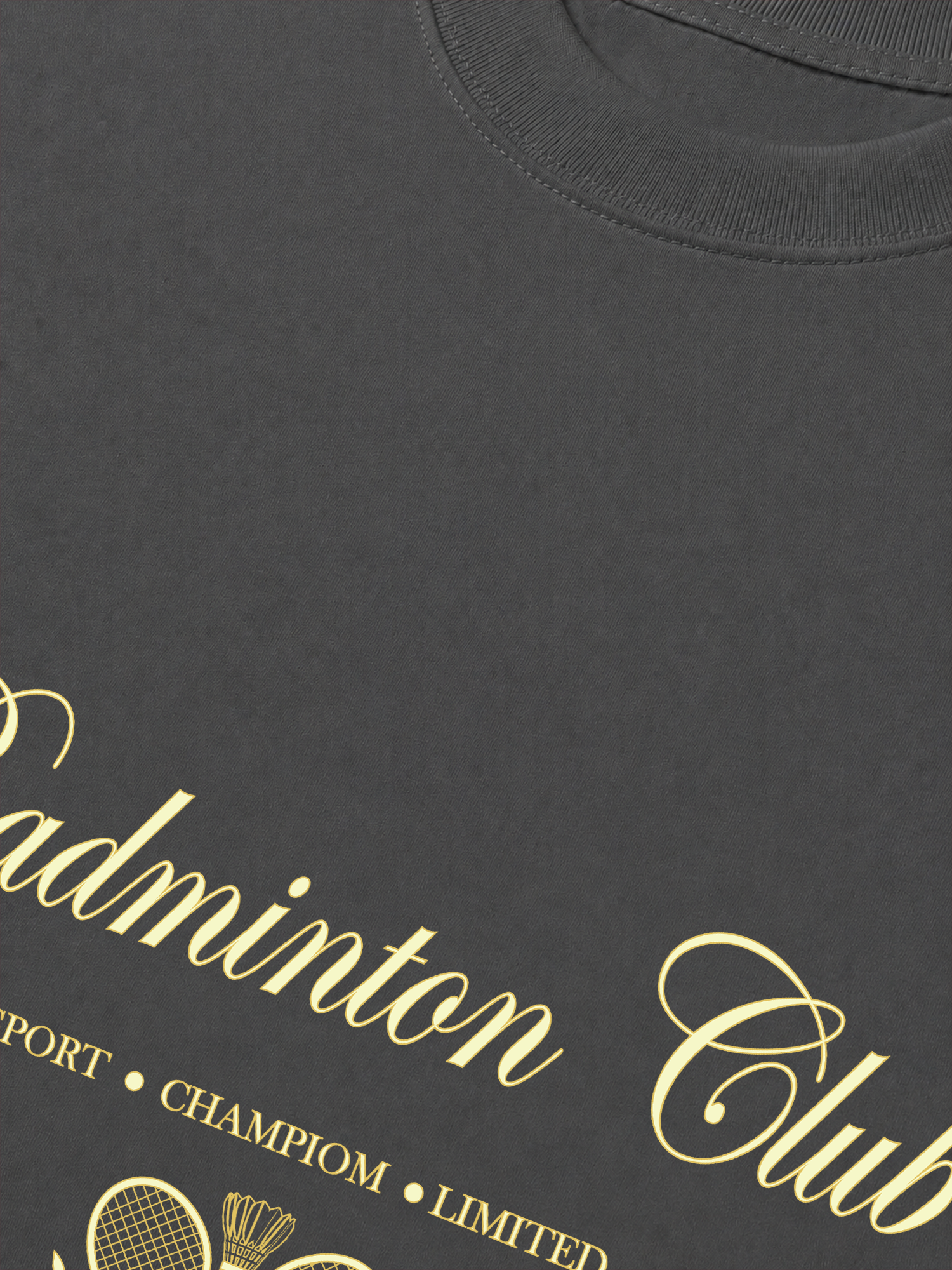 Áo Thun Relaxed Fit Badminton Champion Sport Limited