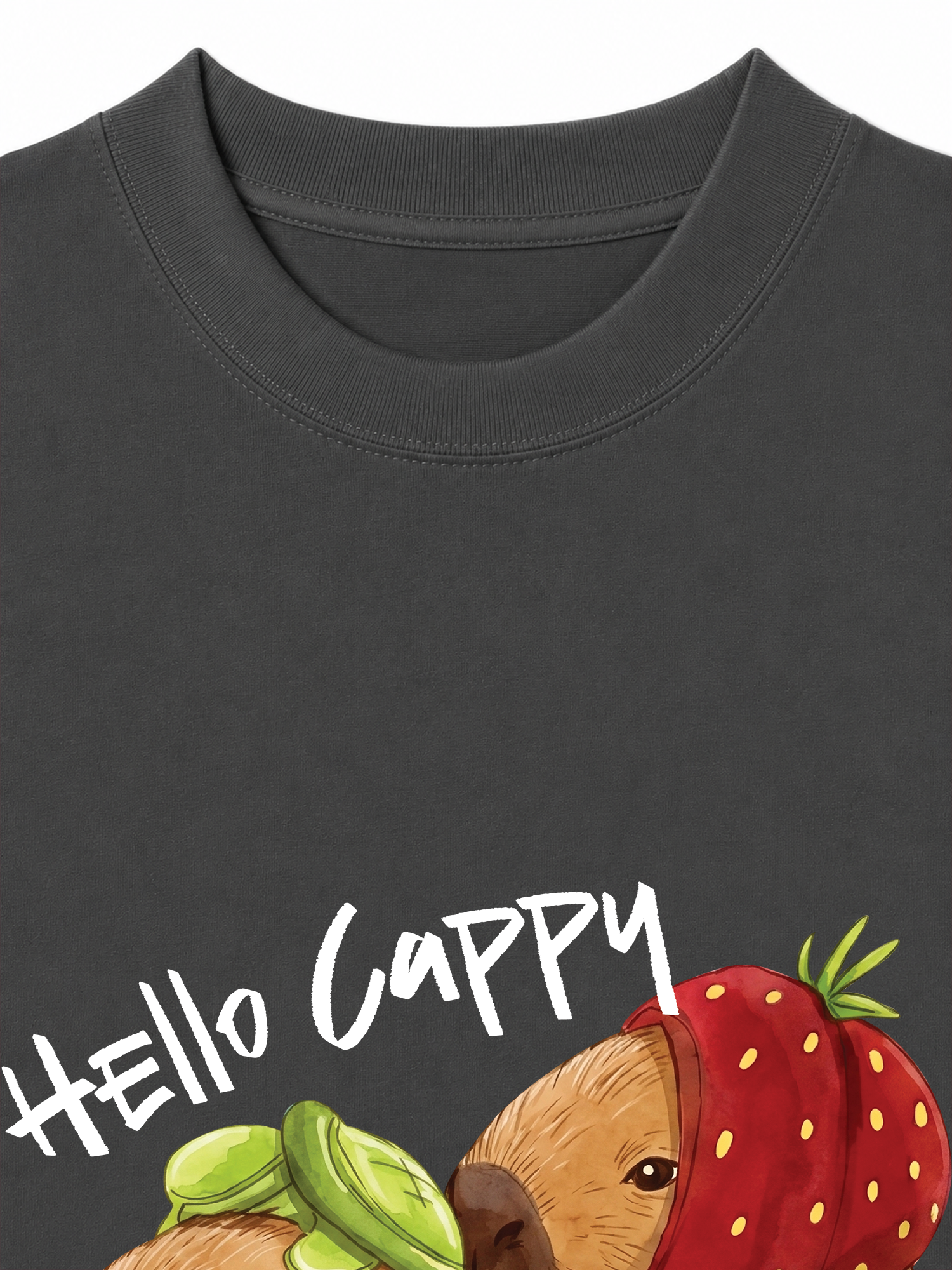 Áo Thun Relaxed Fit Farm Hello Cappy