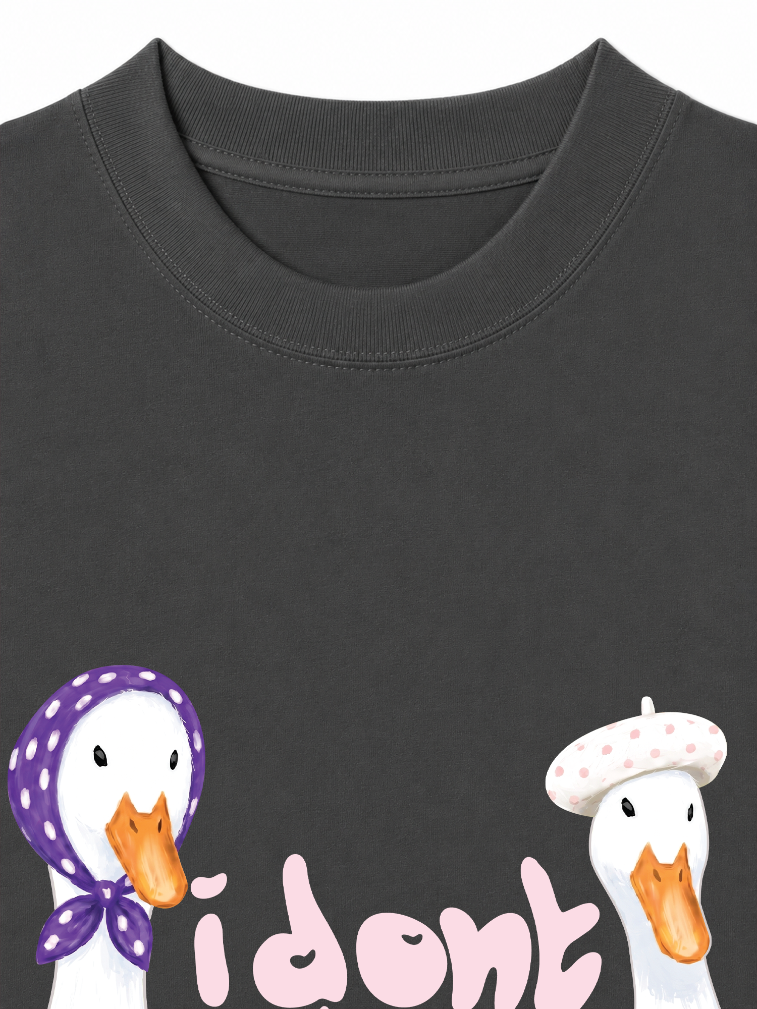 Áo Thun Relaxed Fit Farm I Don't Give A Duck