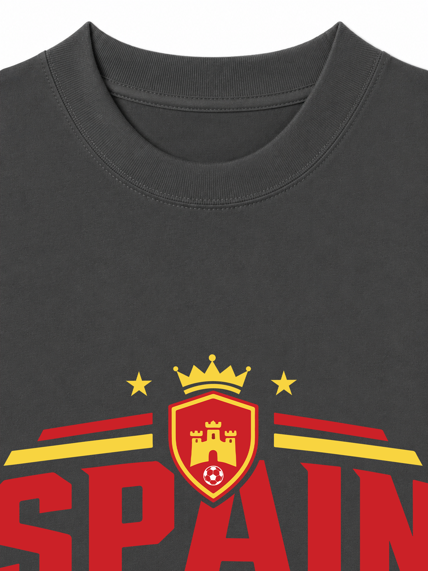 Áo Thun Relaxed Fit Soccer Spain Play With Pasion