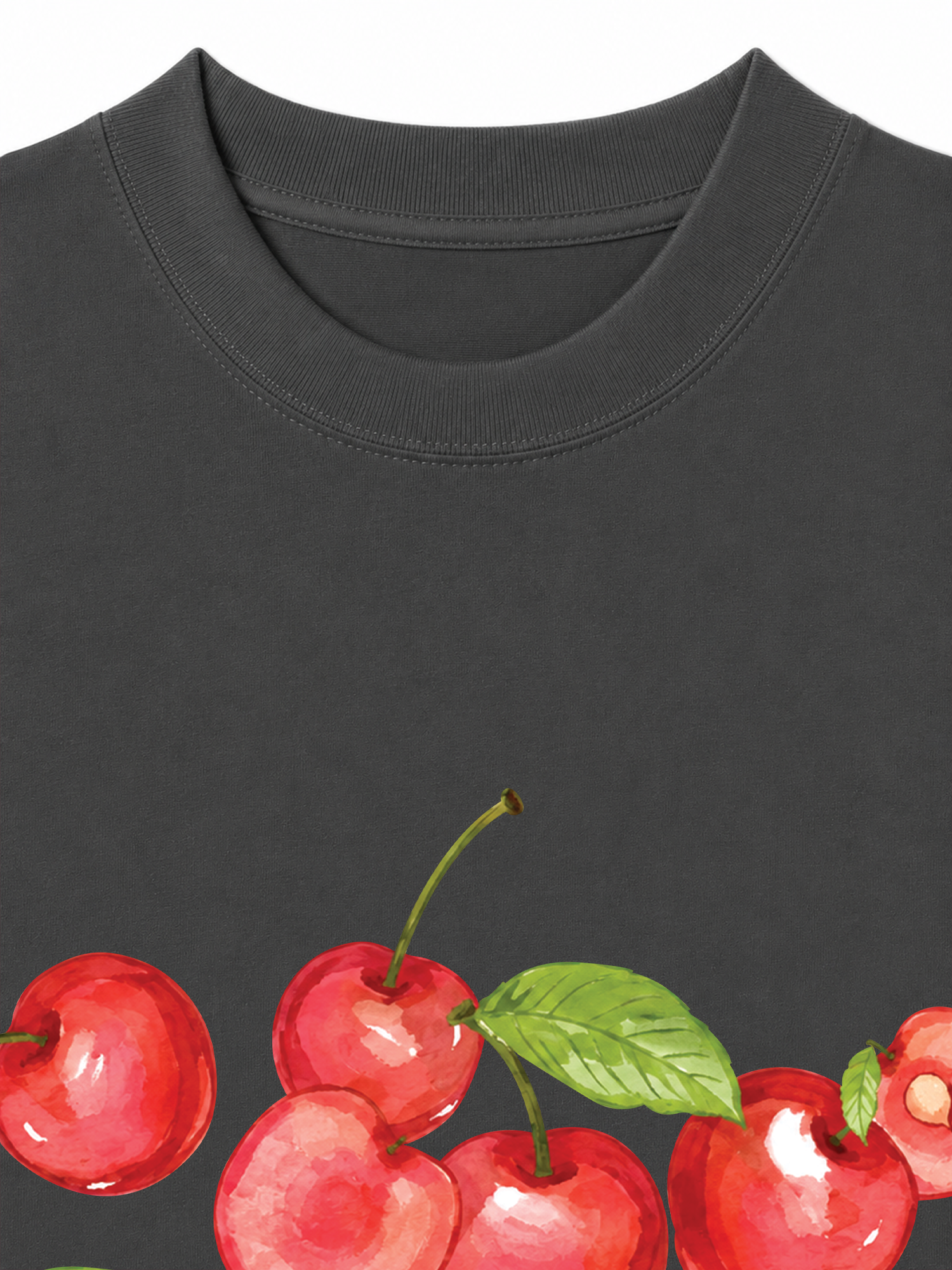 Áo Thun Relaxed Fit Tropical Cherry Sweet Fruit