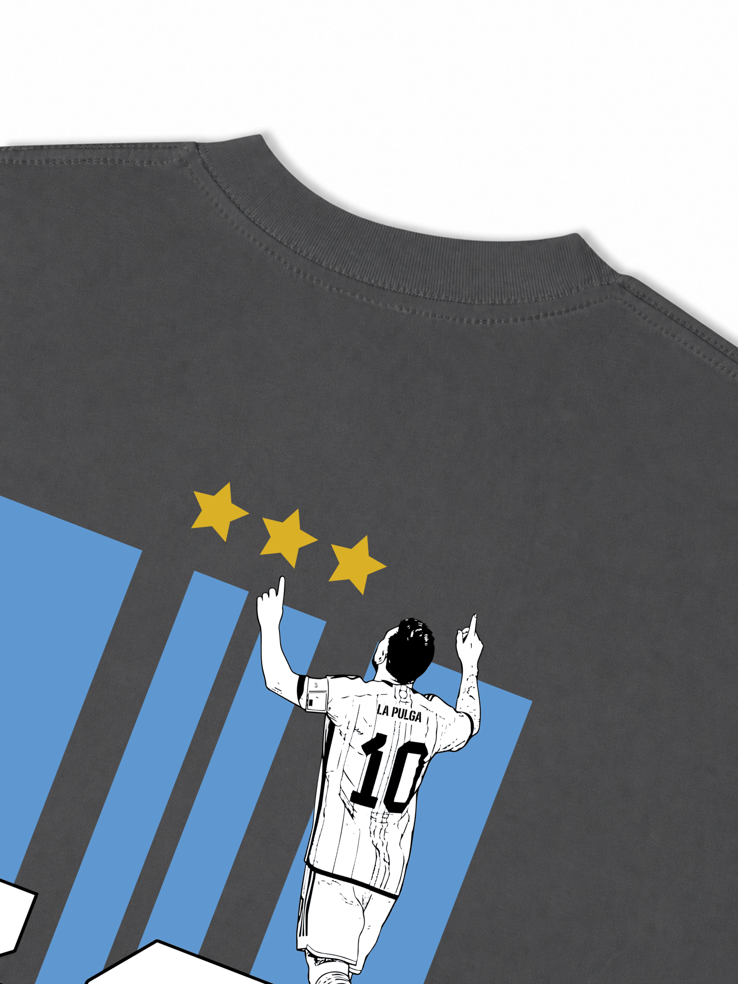 Áo Thun Relaxed Fit Soccer Argentina Số 10
