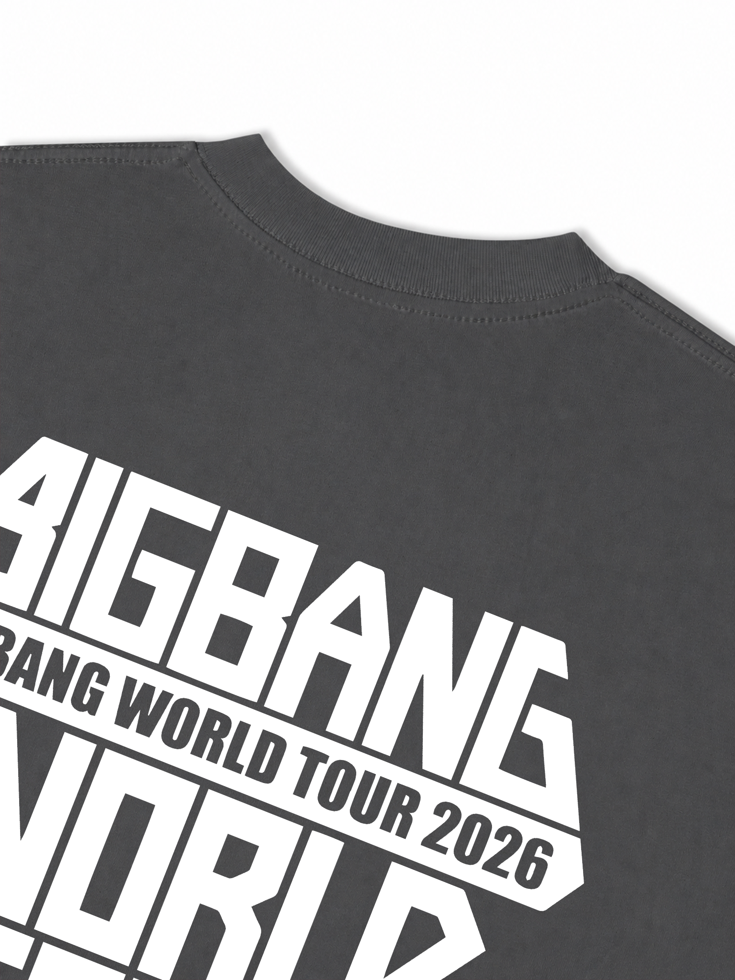 Áo Thun Relaxed Fit Idol Bigbang World Tour 2026