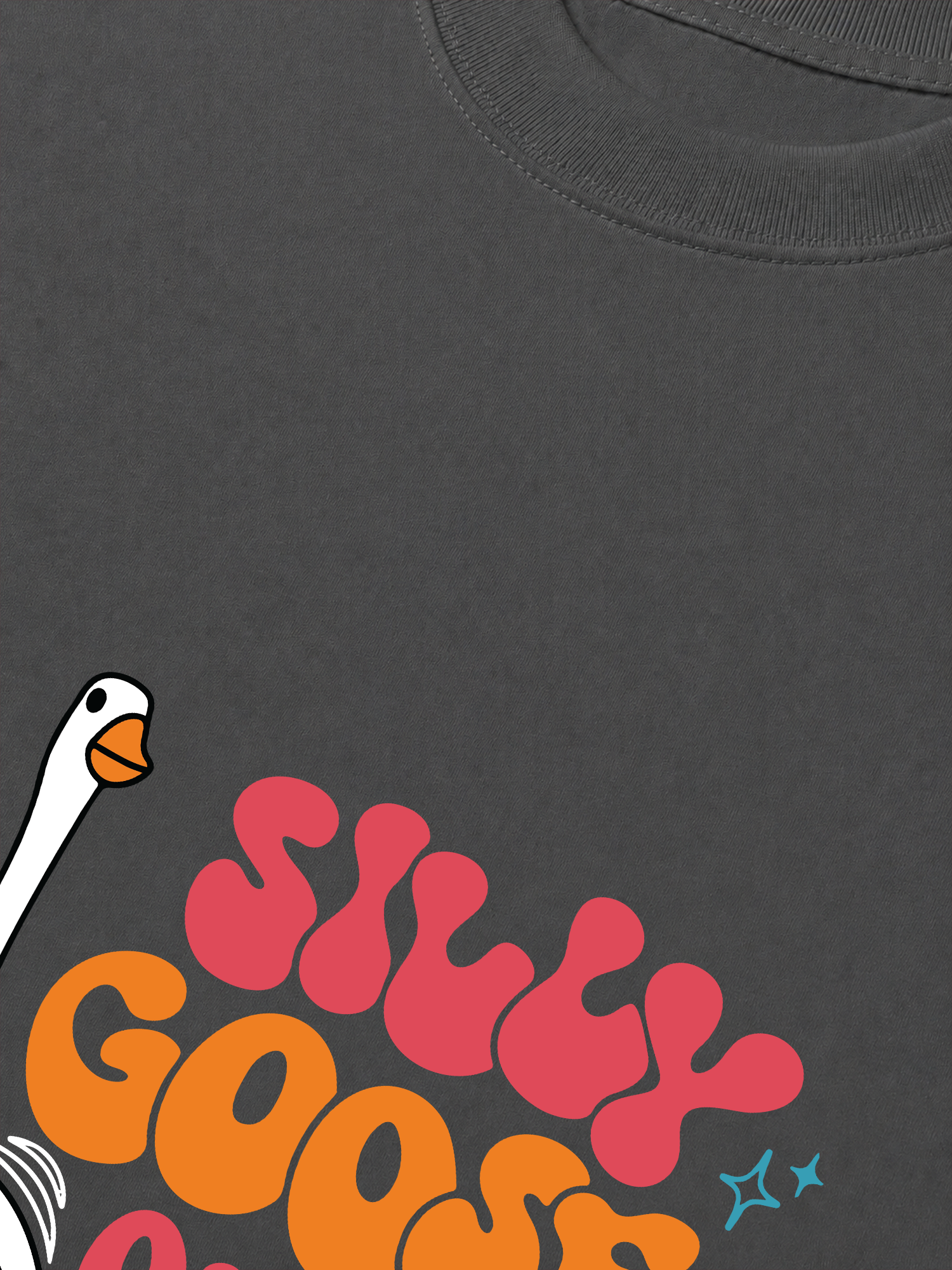 Áo Thun Relaxed Fit Farm Silly Goose On The Loose