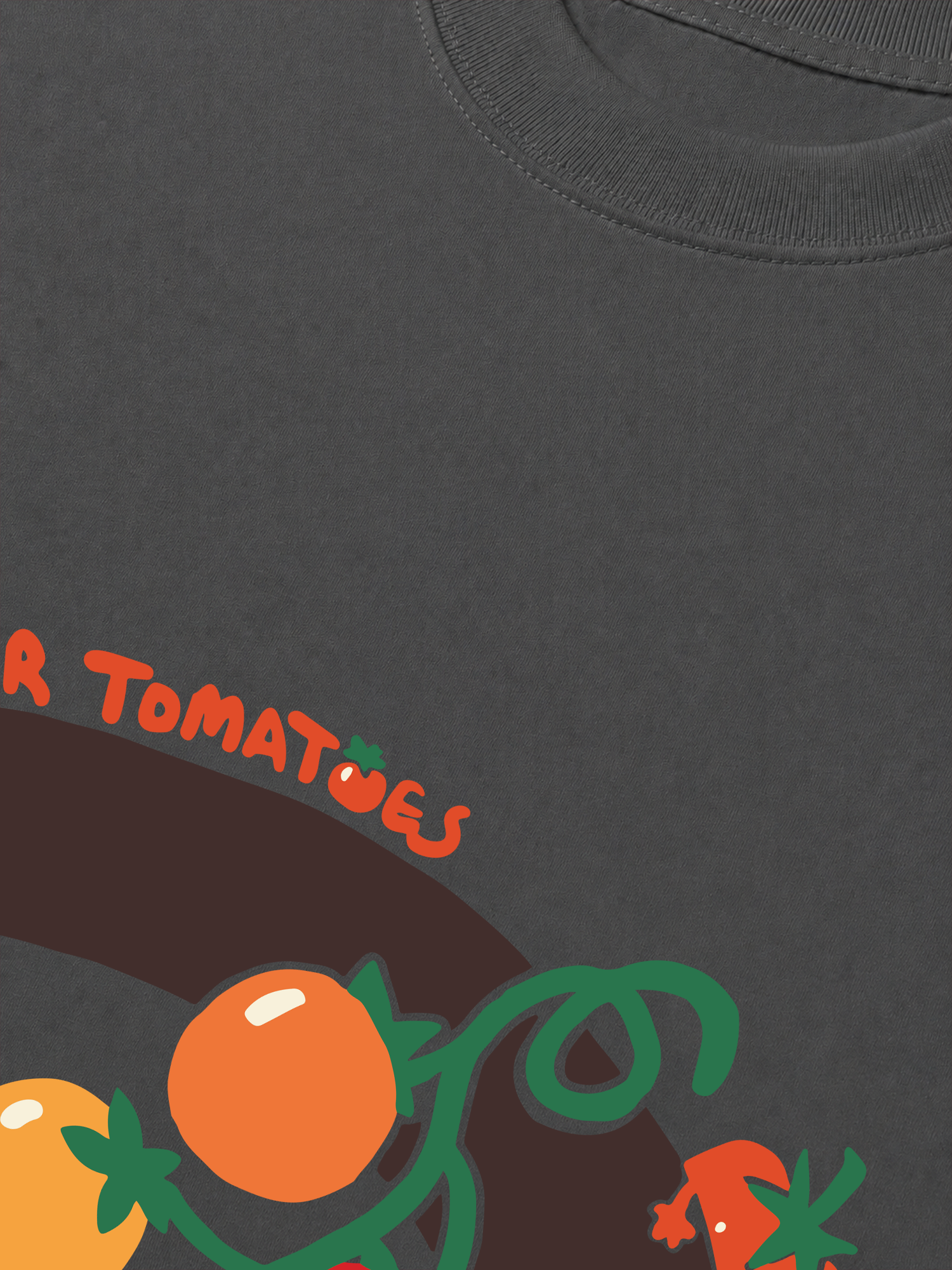 Áo Thun Relaxed Fit Yummy Mood Summer Tomatoes