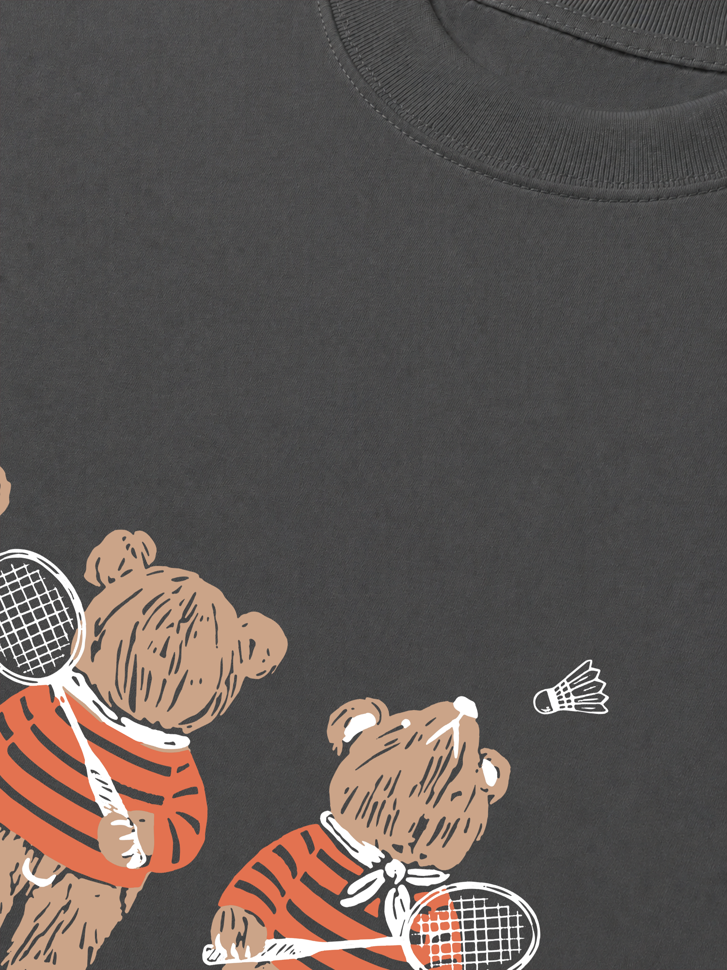 Áo Thun Relaxed Fit Badminton Bears Club