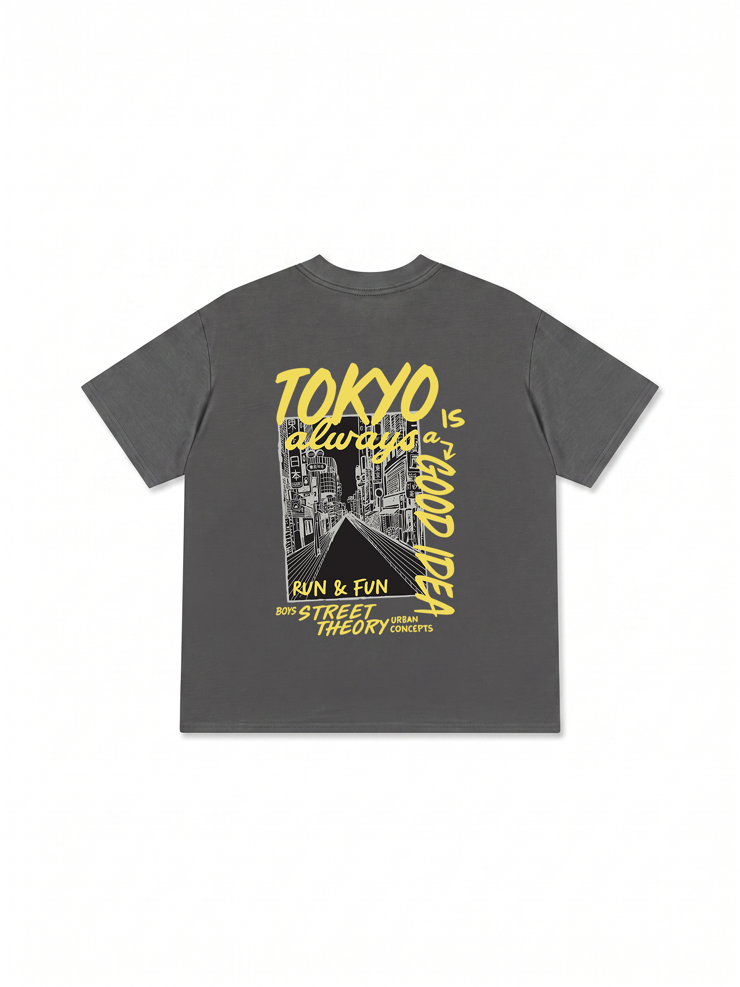 Áo Thun Relaxed Fit Cotton Tokyo Always Is A Good Idea
