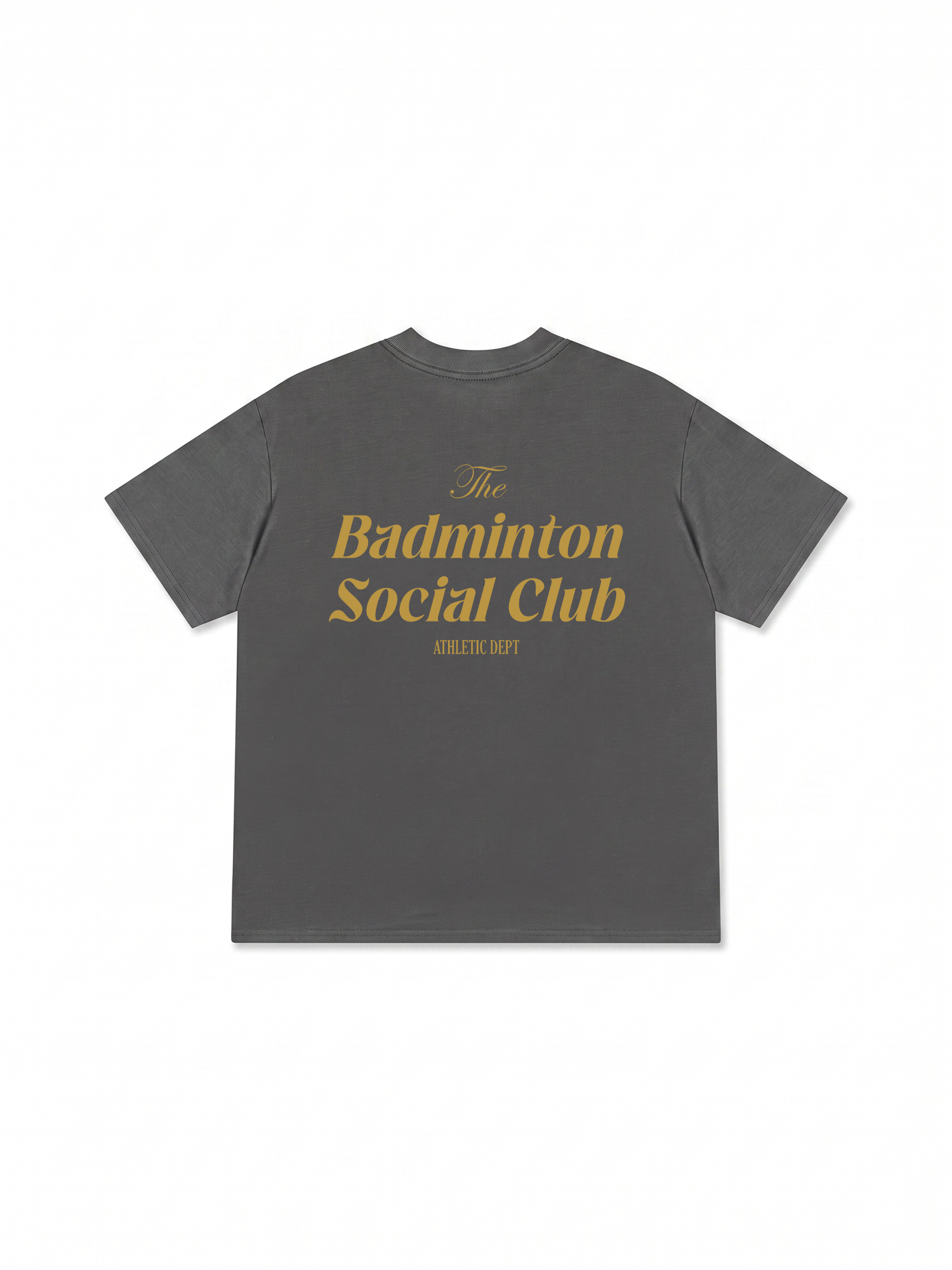 Áo Thun Relaxed Fit Badminton Social Club Athletic Dept