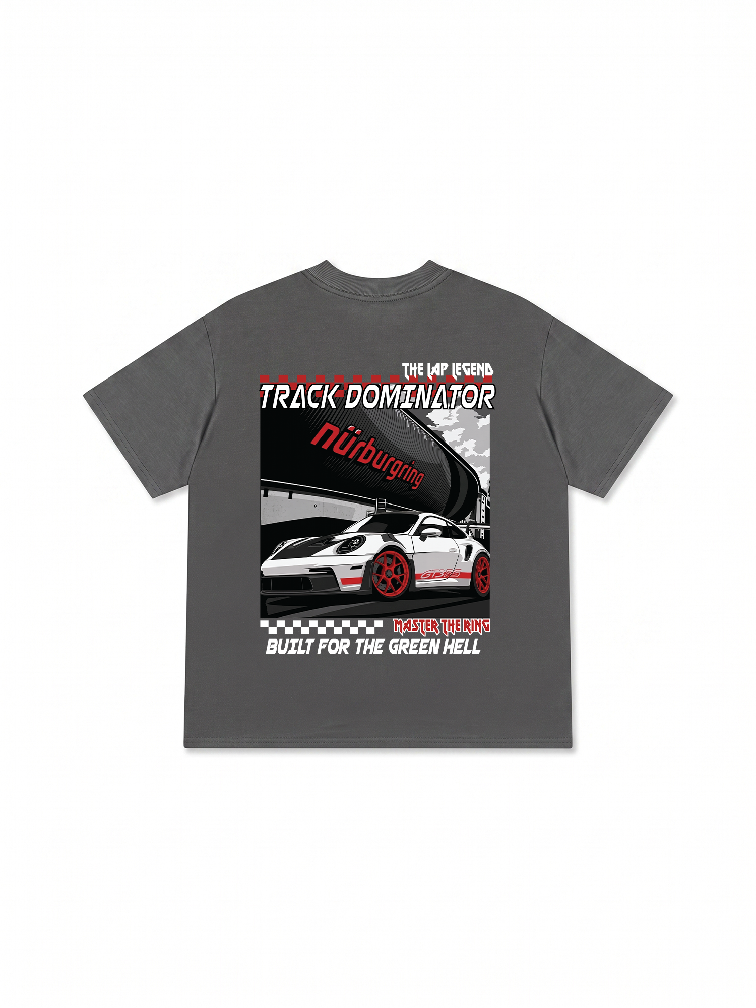 Áo Thun Relaxed Fit JDM Car The Lap Legend