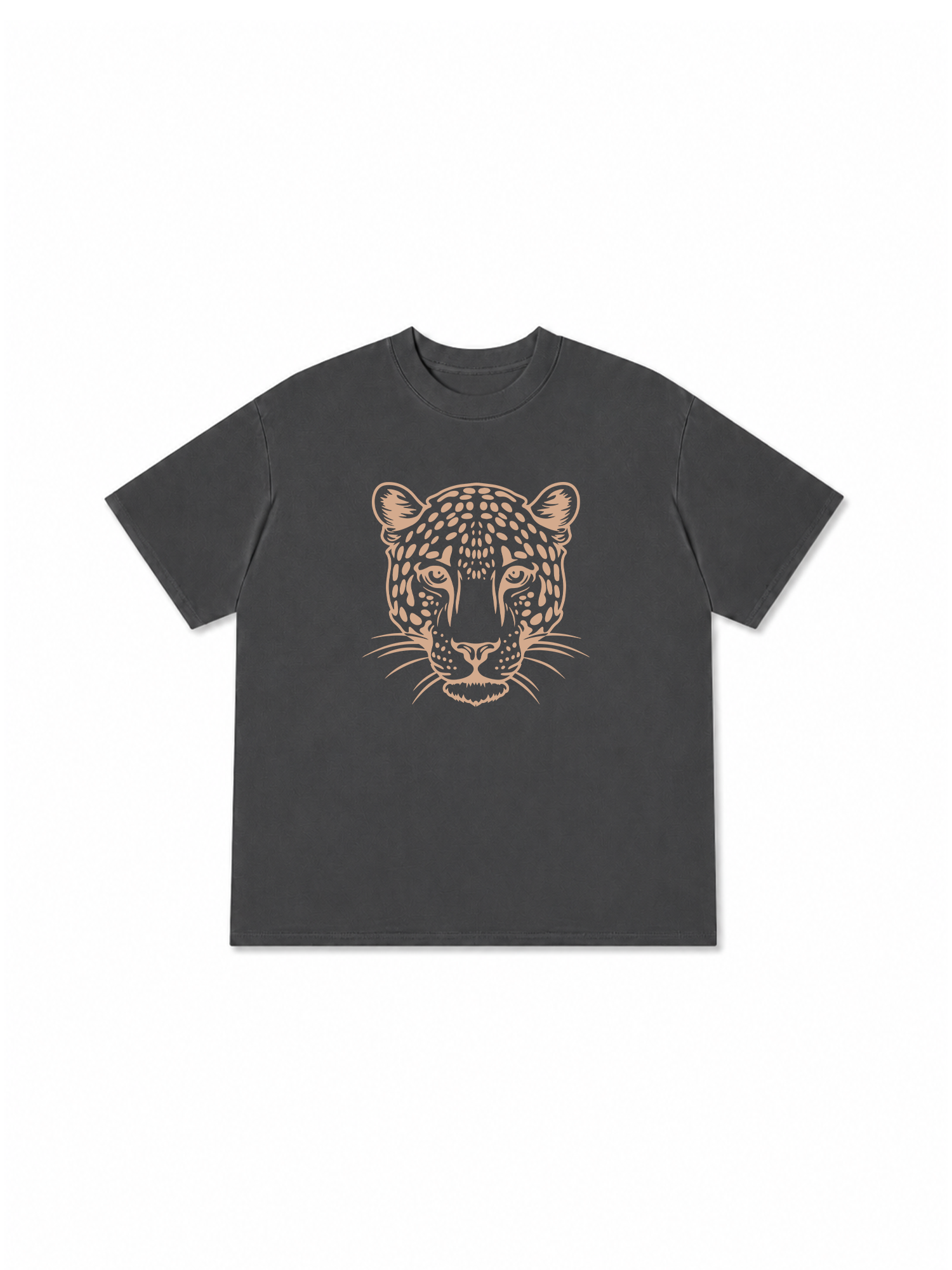 Áo Thun Relaxed Fit Urban Leopard Feline Face