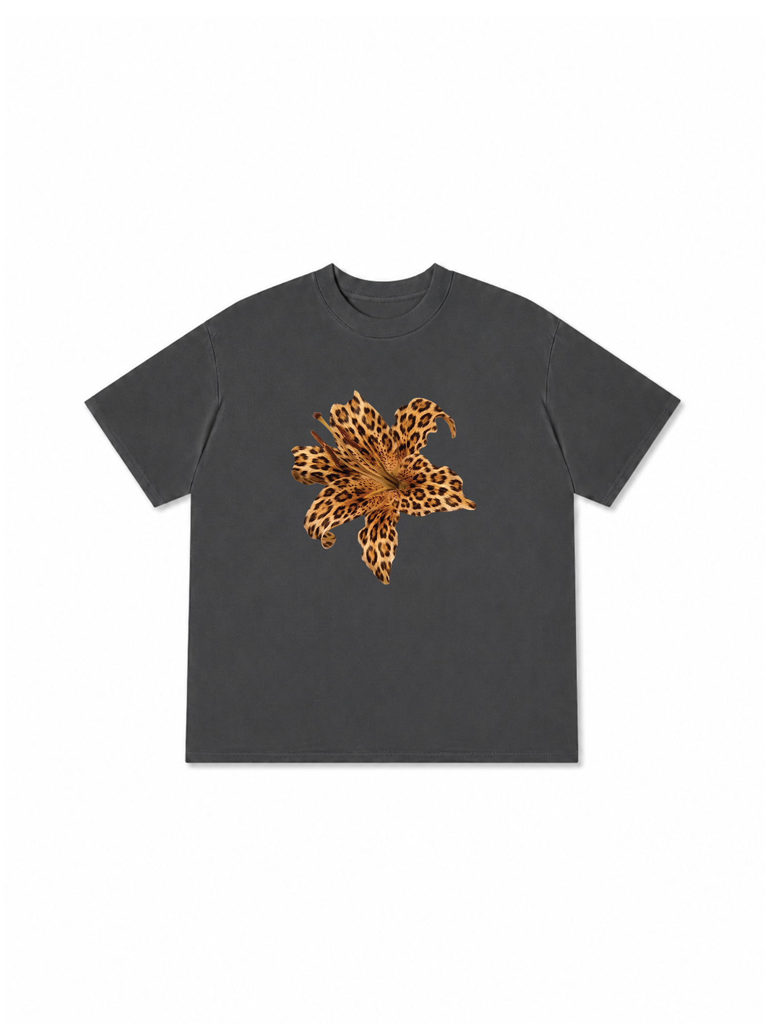 Áo Thun Relaxed Fit Urban Leopard Flower