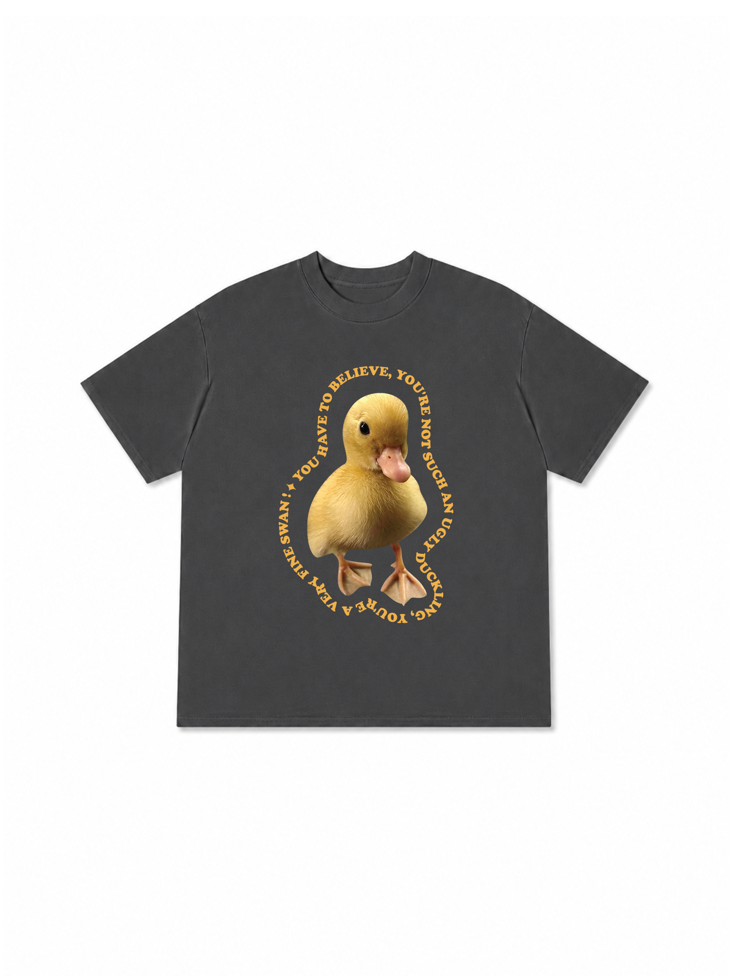 Áo Thun Relaxed Fit Farm Baby Yellow Duck