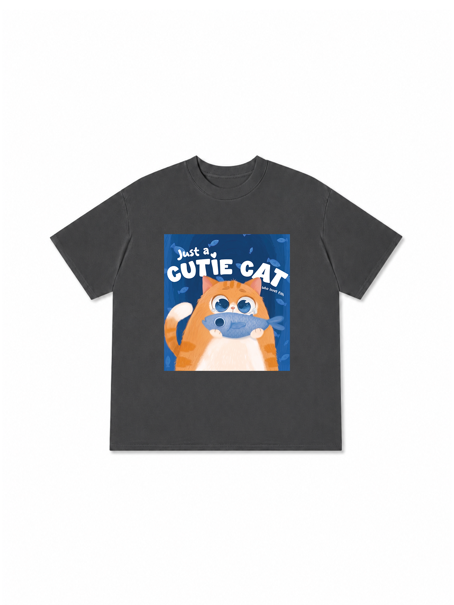 Áo Thun Relaxed Fit Soft Paw Just A Cat