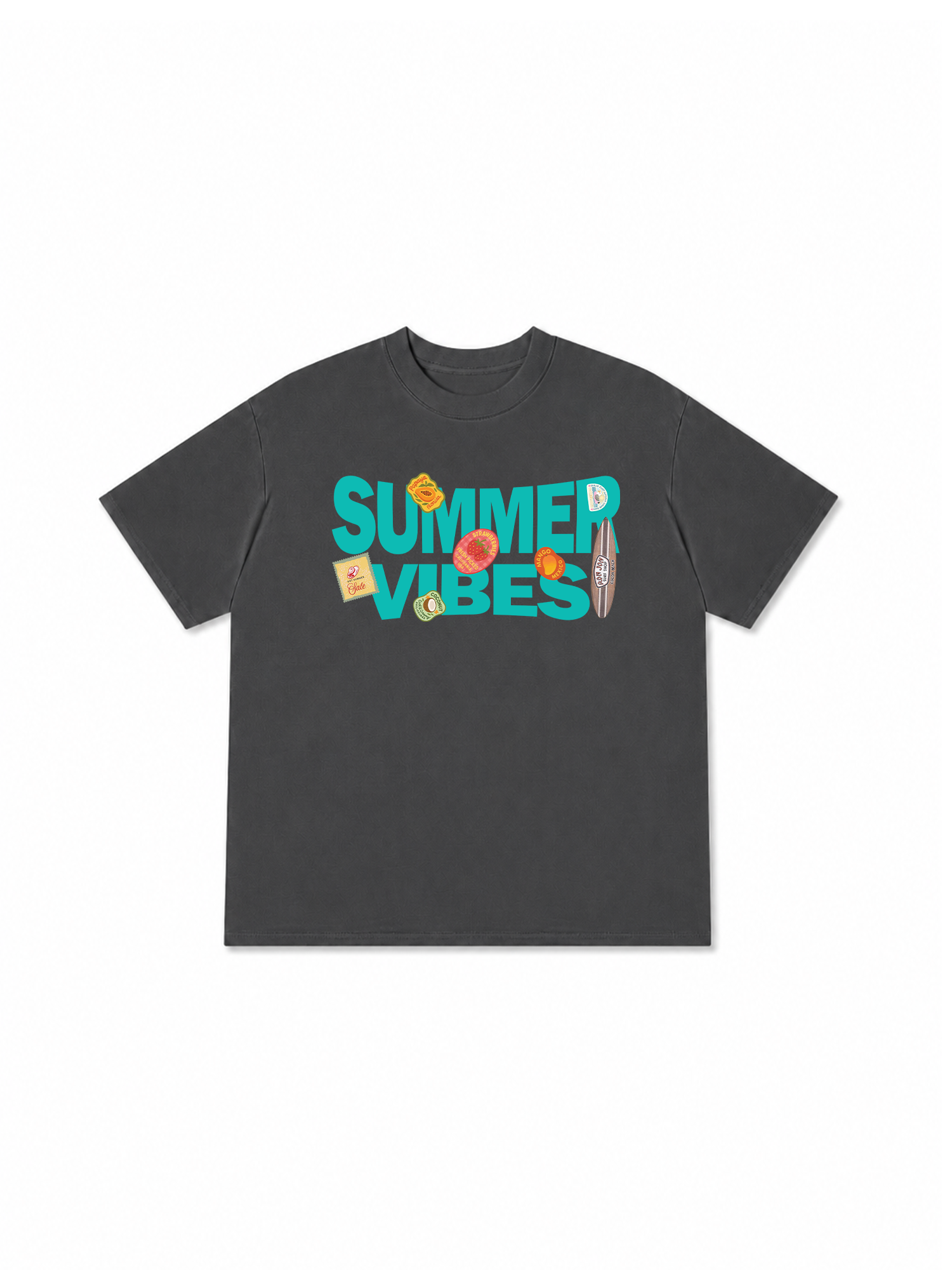 Áo Thun Relaxed Fit Tropical Summer Vibes