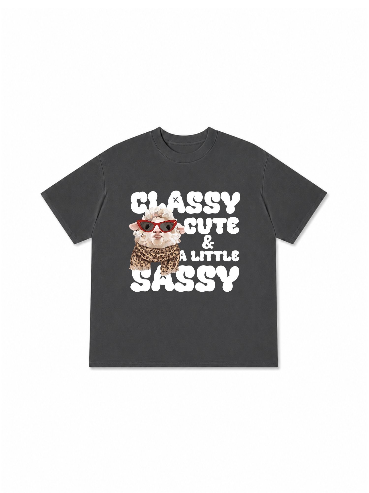 Áo Thun Relaxed Fit Farm Classy, Cute & A Little Sassy