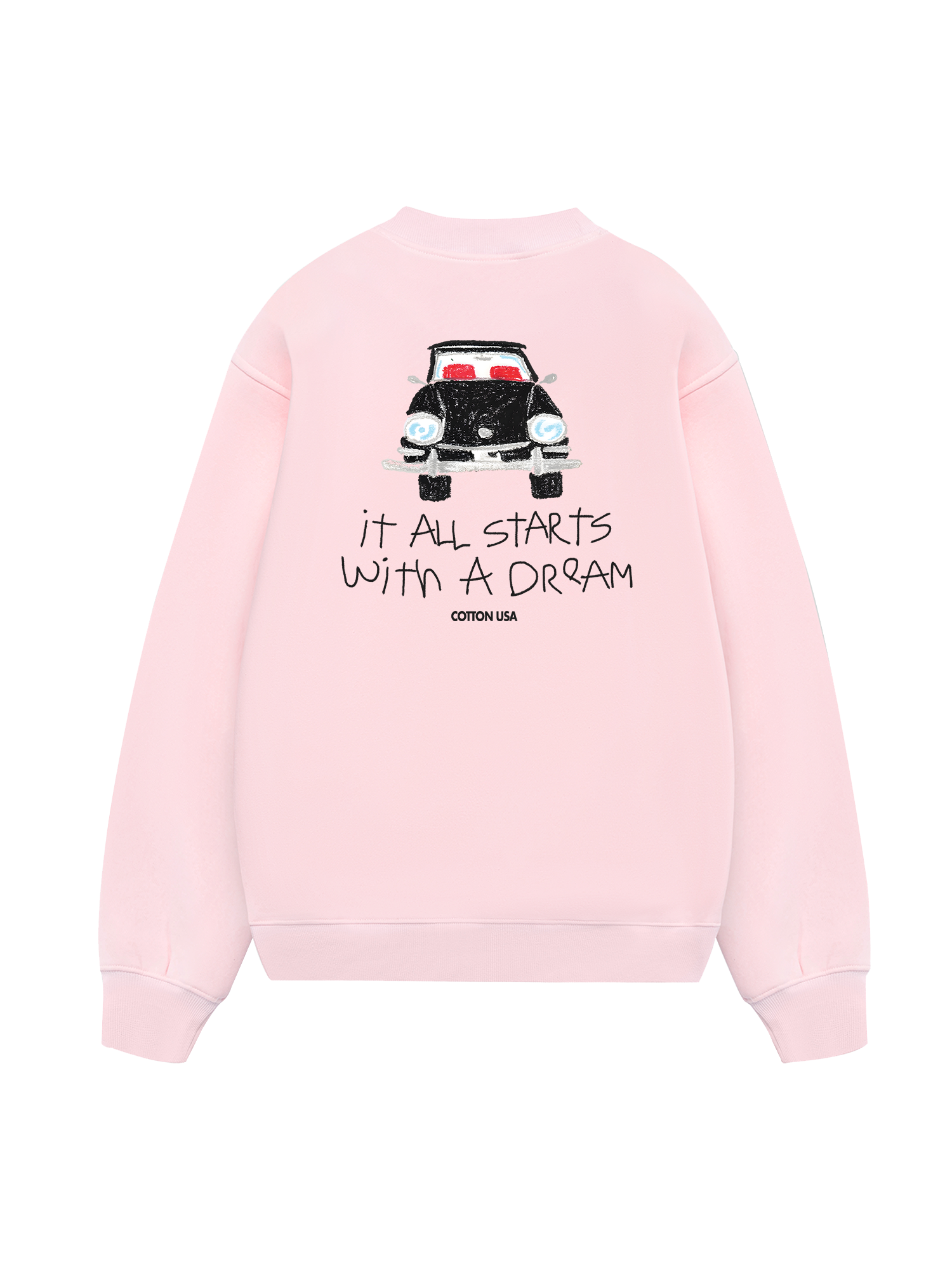 Classic Car Dream Crayon Sweater