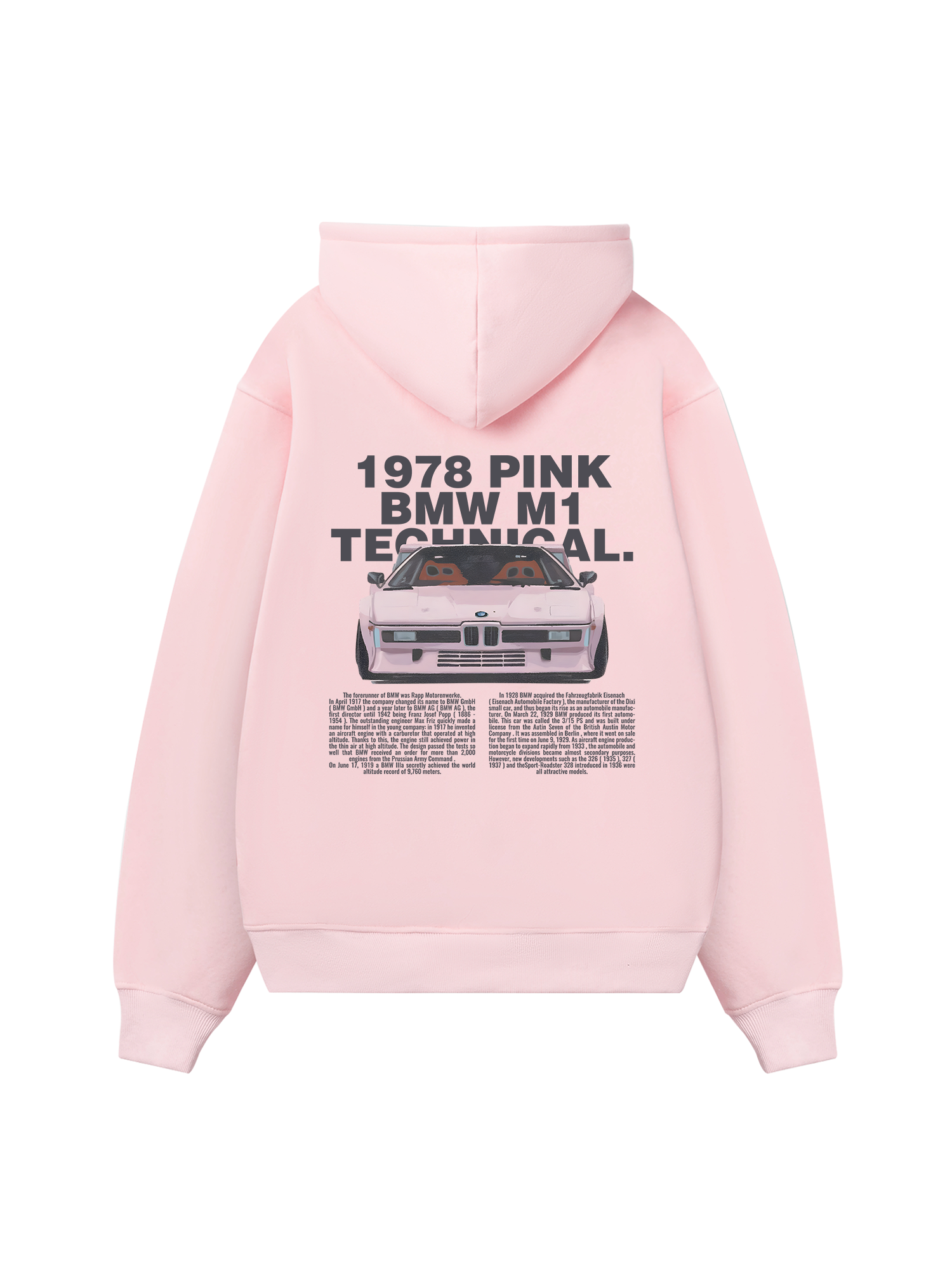 BMW Pink Technical Hoodie