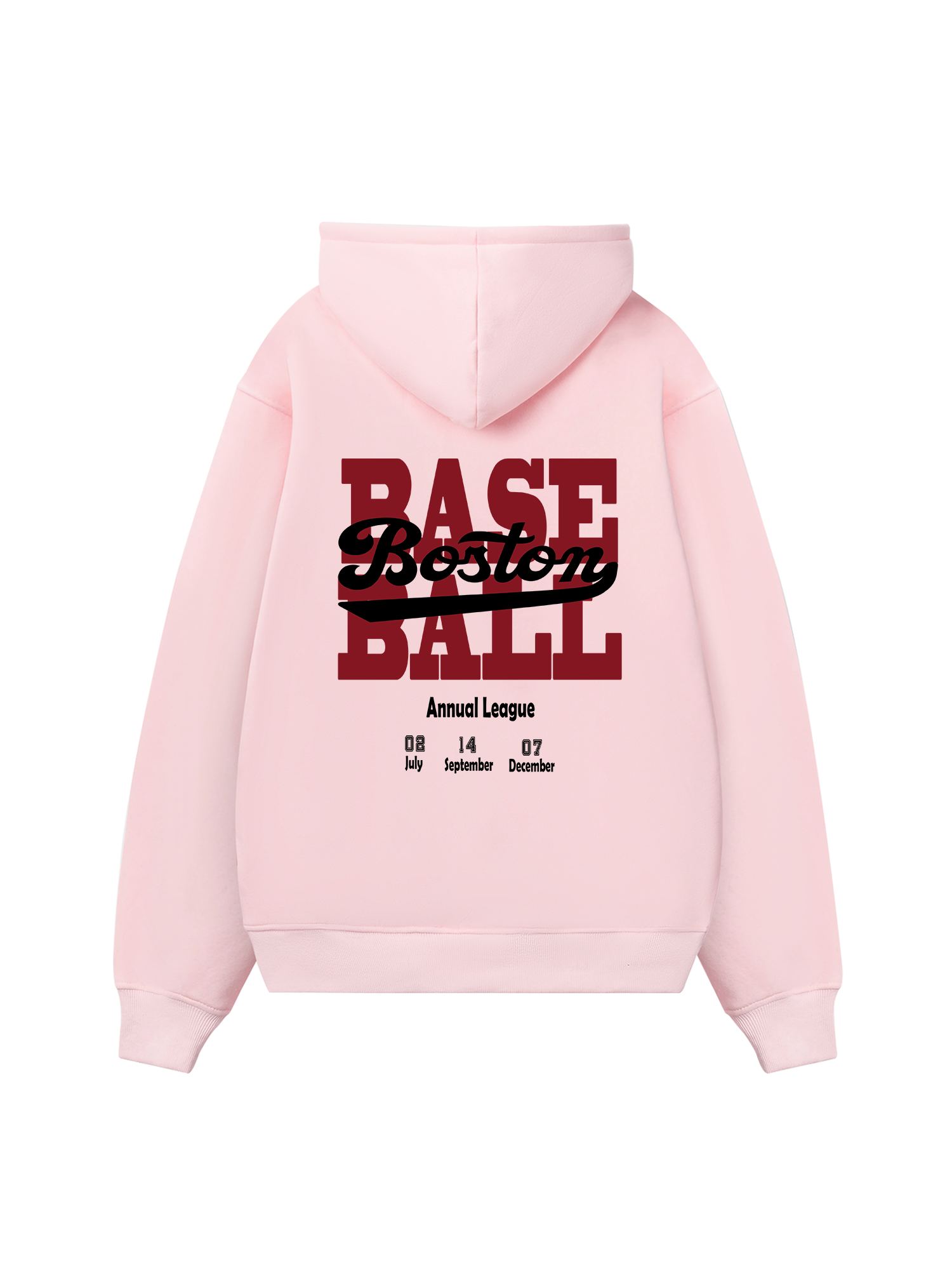 Baseball Boston League Hoodie