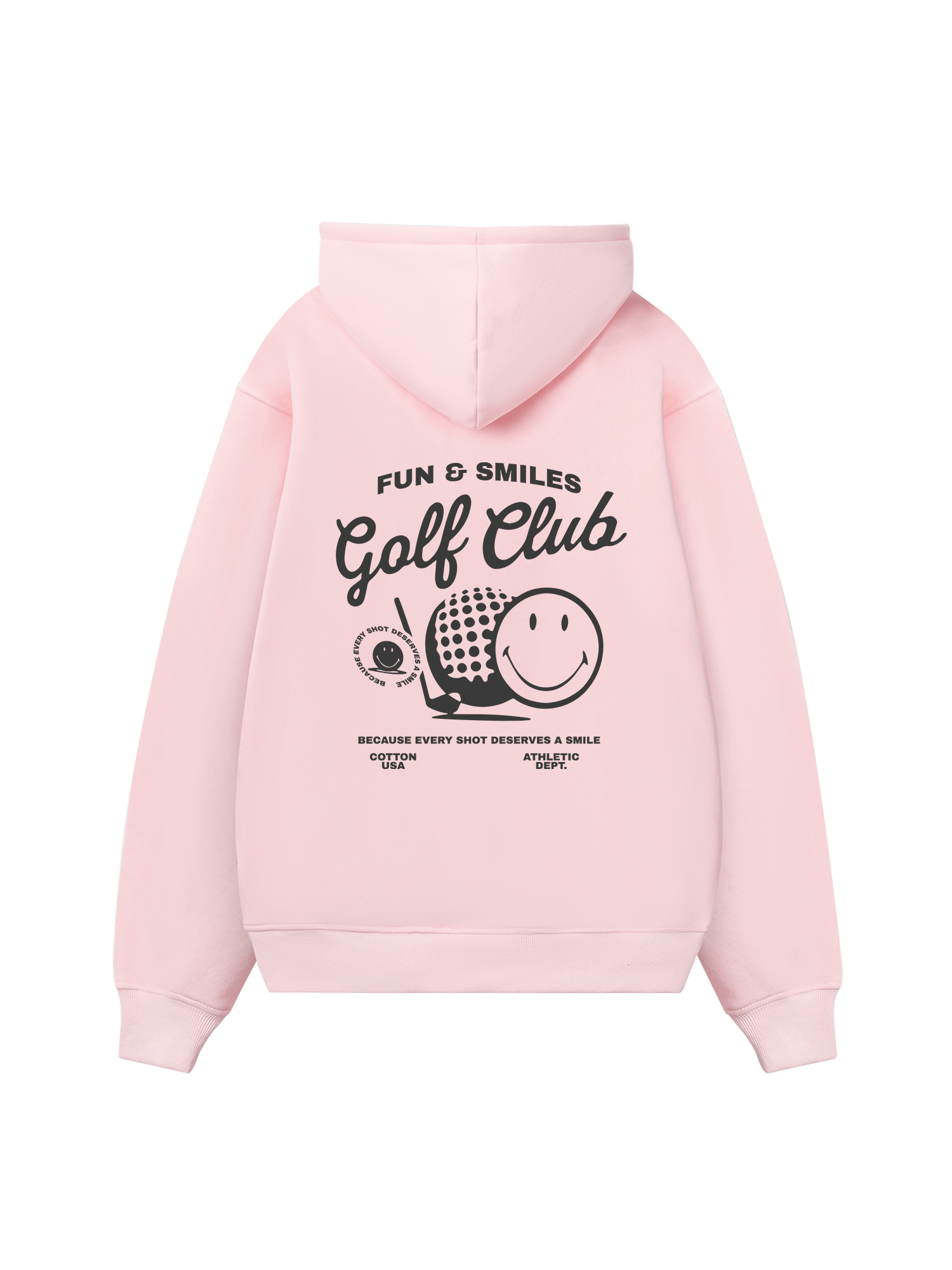 Golf Deserves A Smile Hoodie