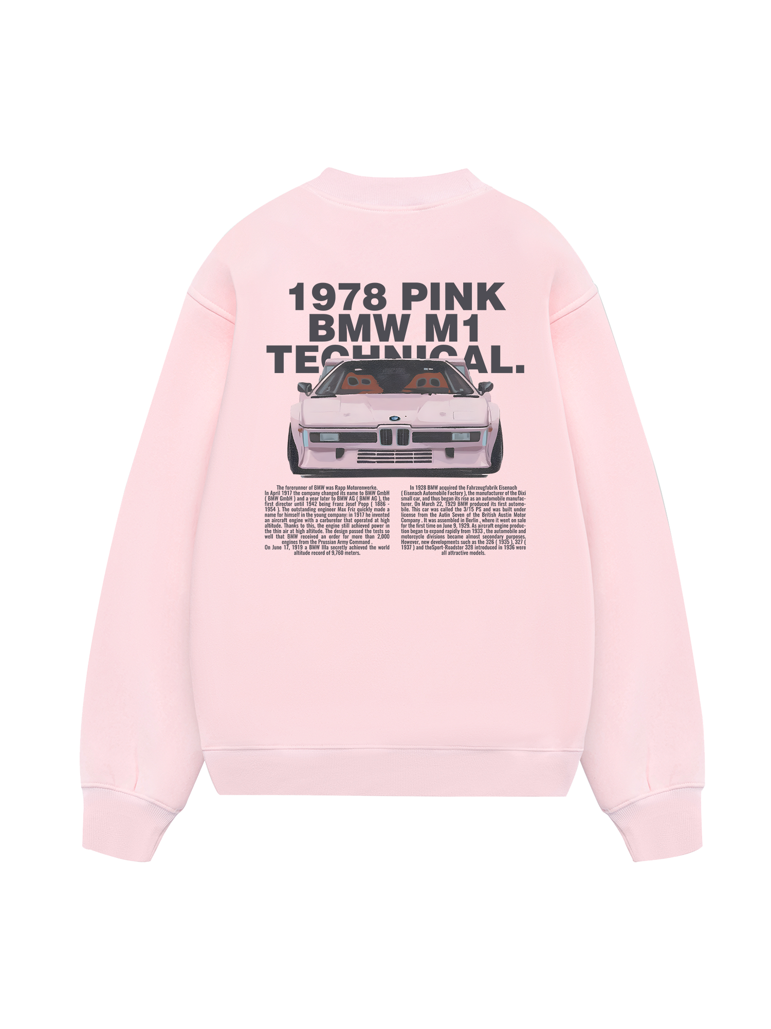 BMW Pink Technical Sweater
