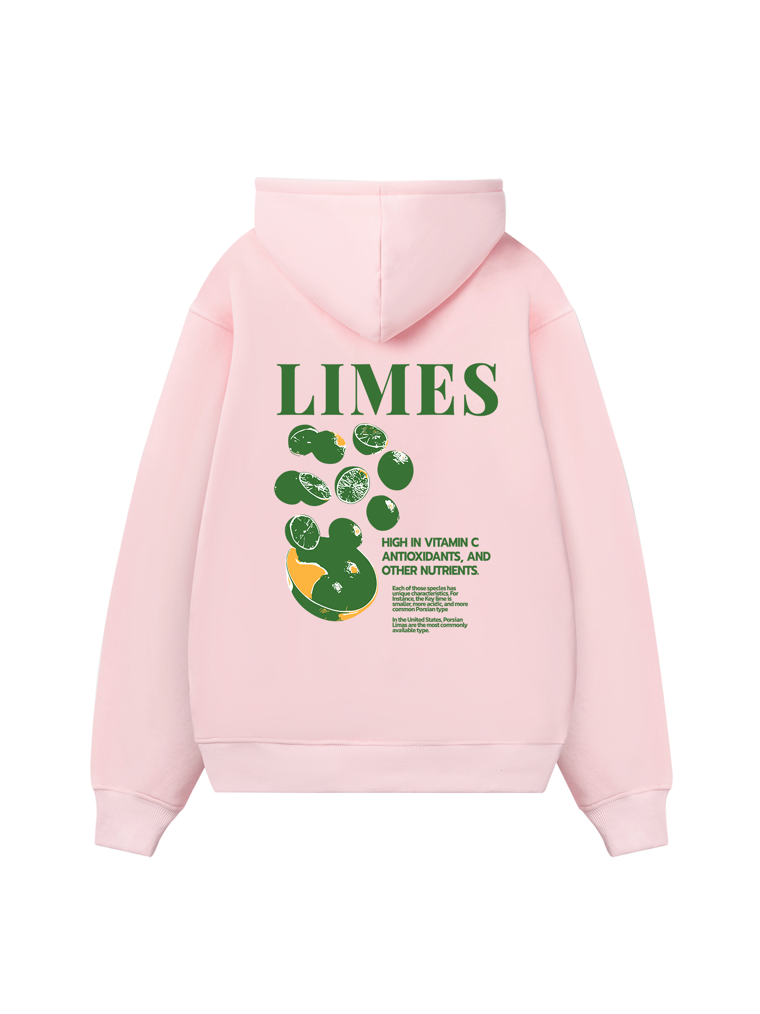 Tropical Bowl Of Limes Hoodie