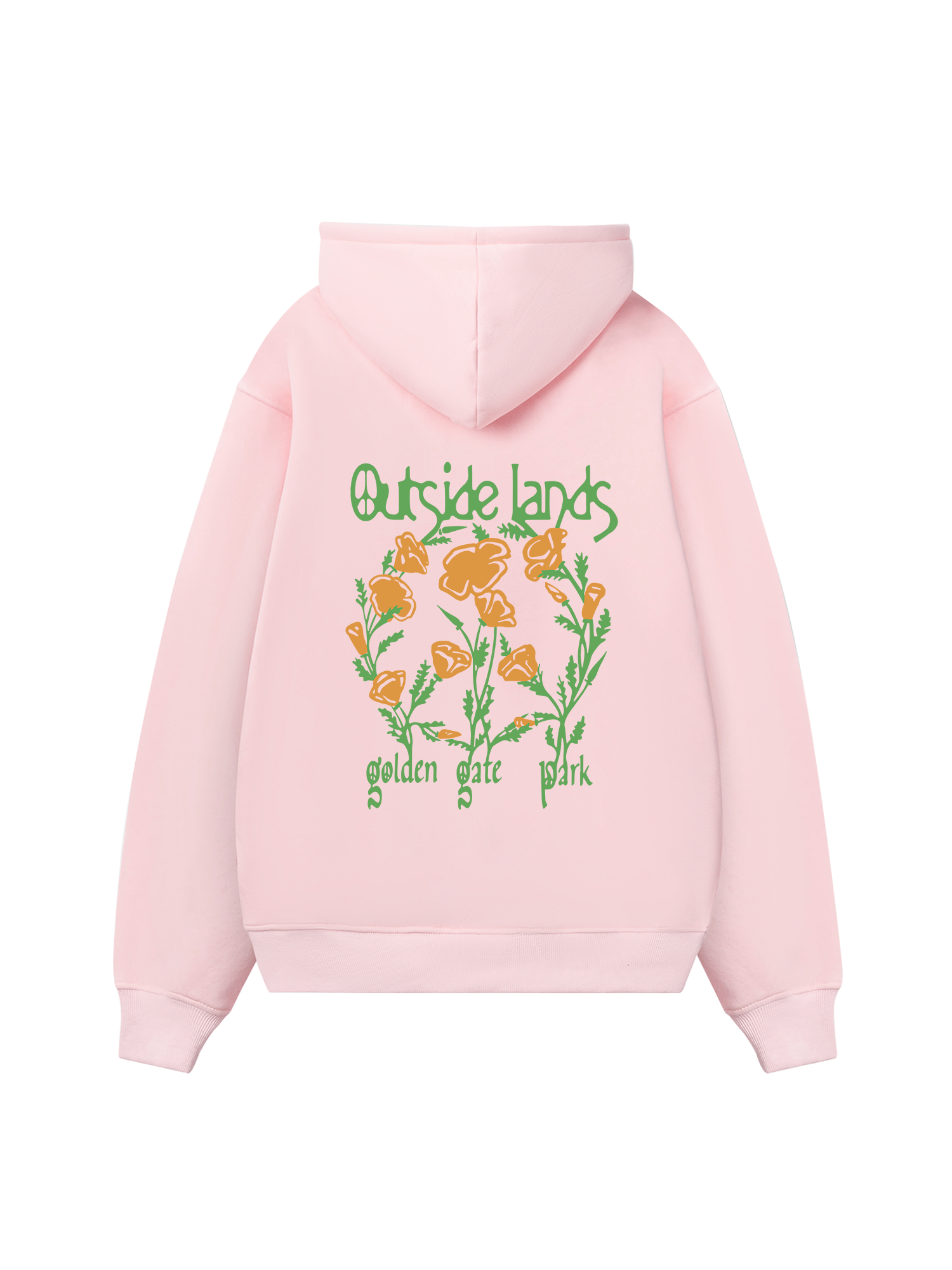 Floral Outside Lands Hoodie