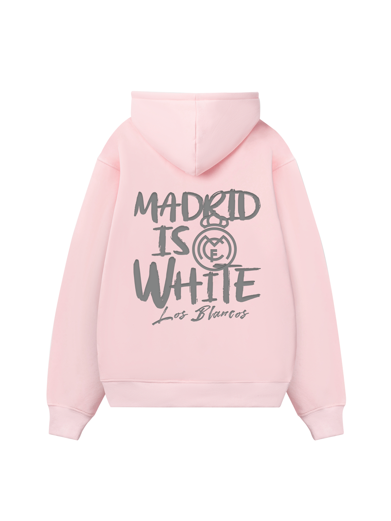Real Marid Marid Is White Hoodie