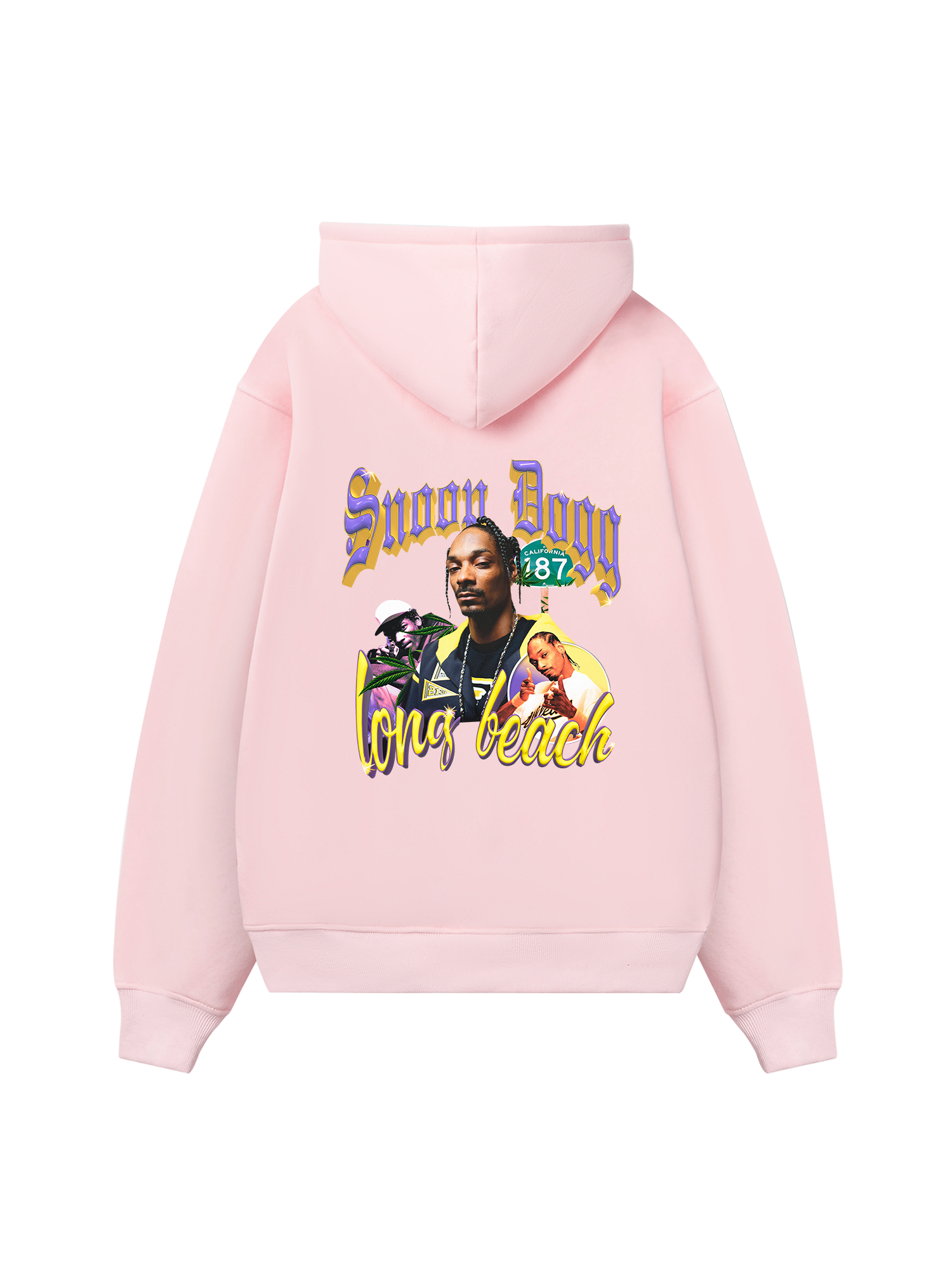 Rapper Snoop Dogg 187 Cali Hoodie