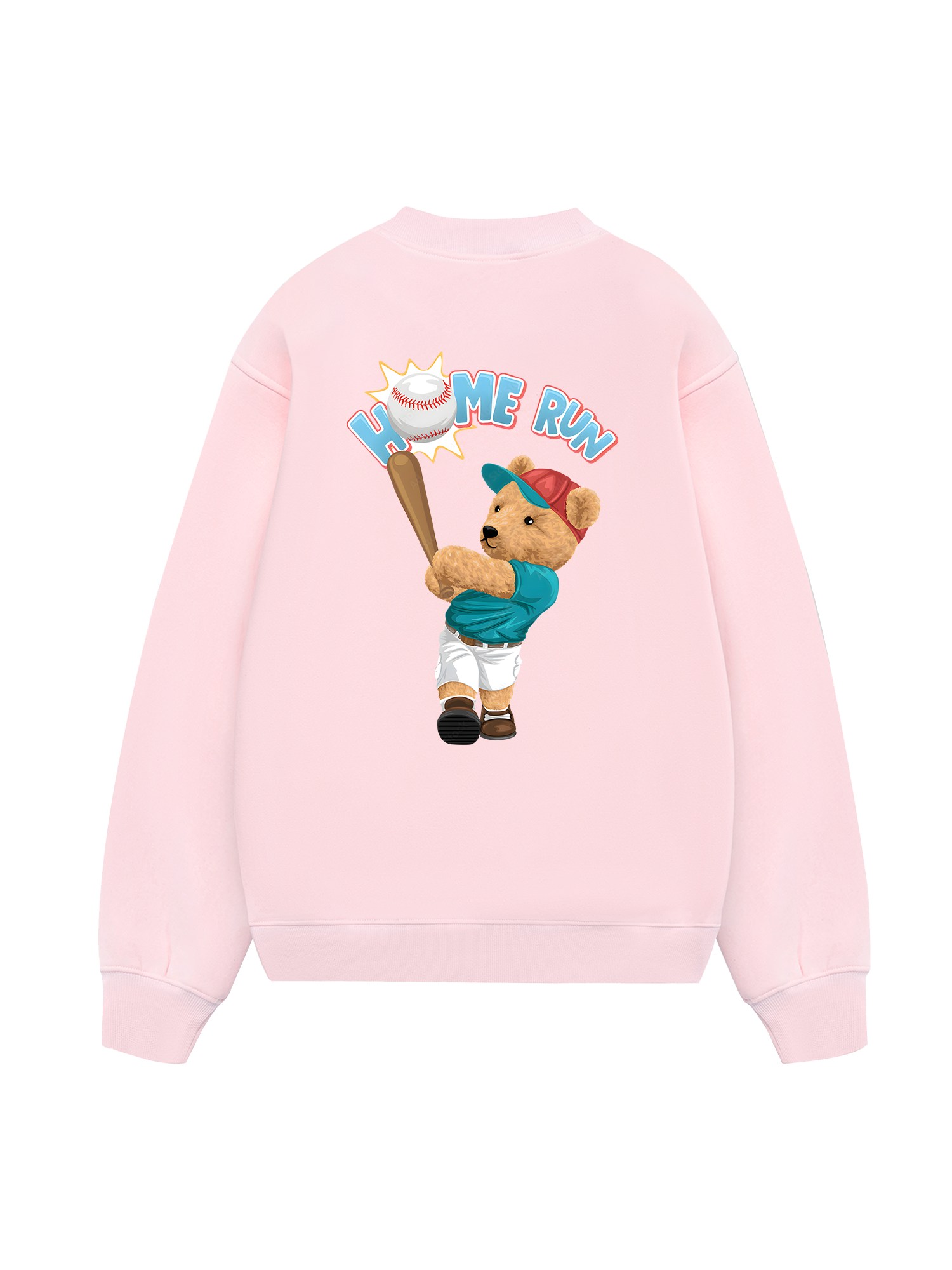 Baseball Home Run Teddy Bear Sweater