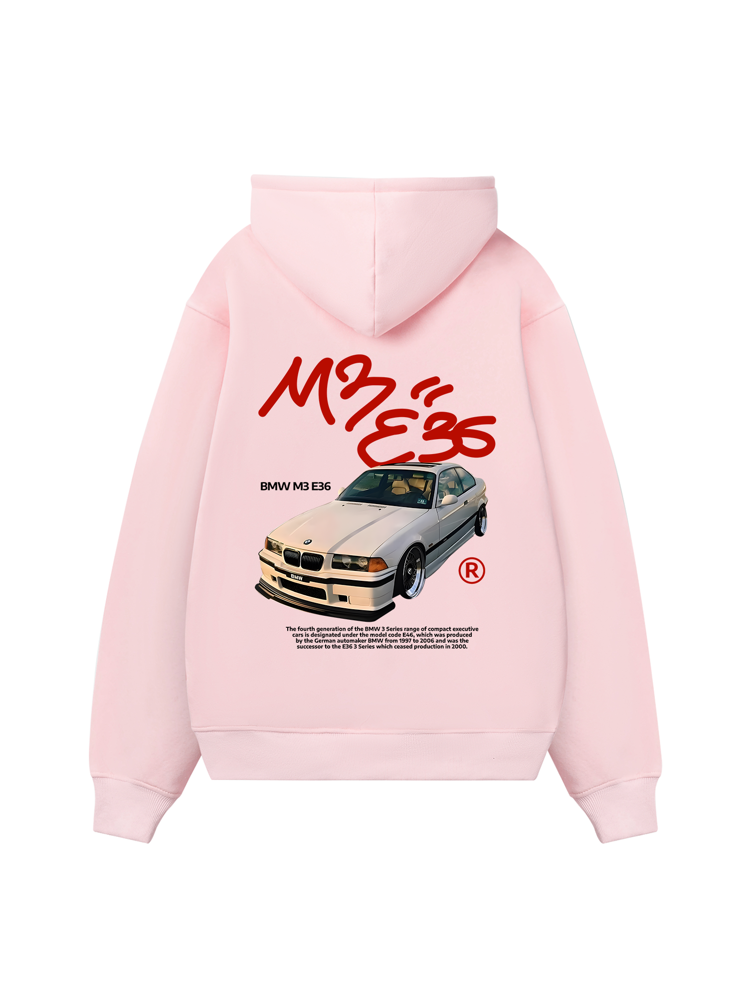 BMW M3E36 Street Style Hoodie