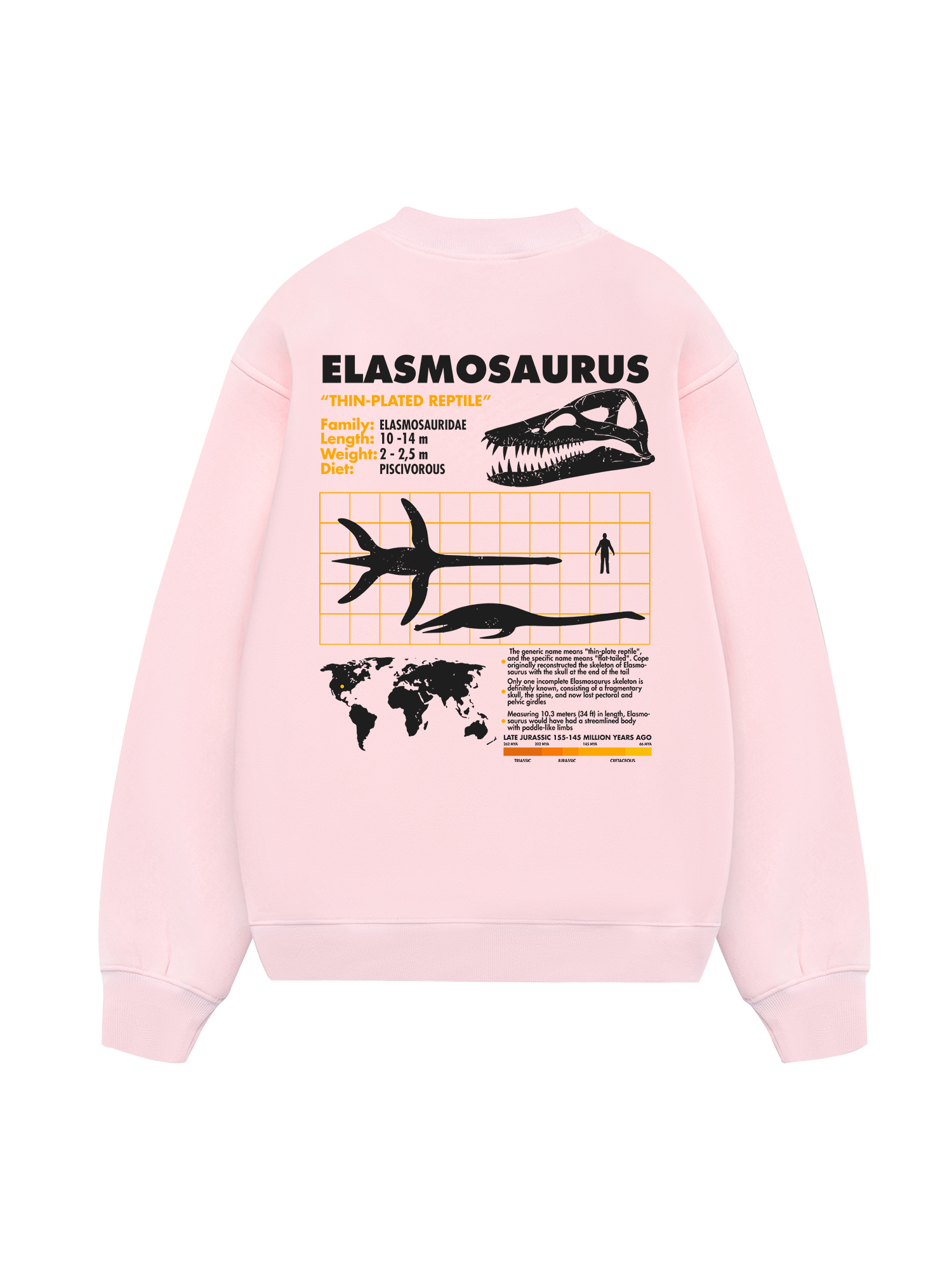 Wild Life Analysis Table Elasmosaurus Sweater