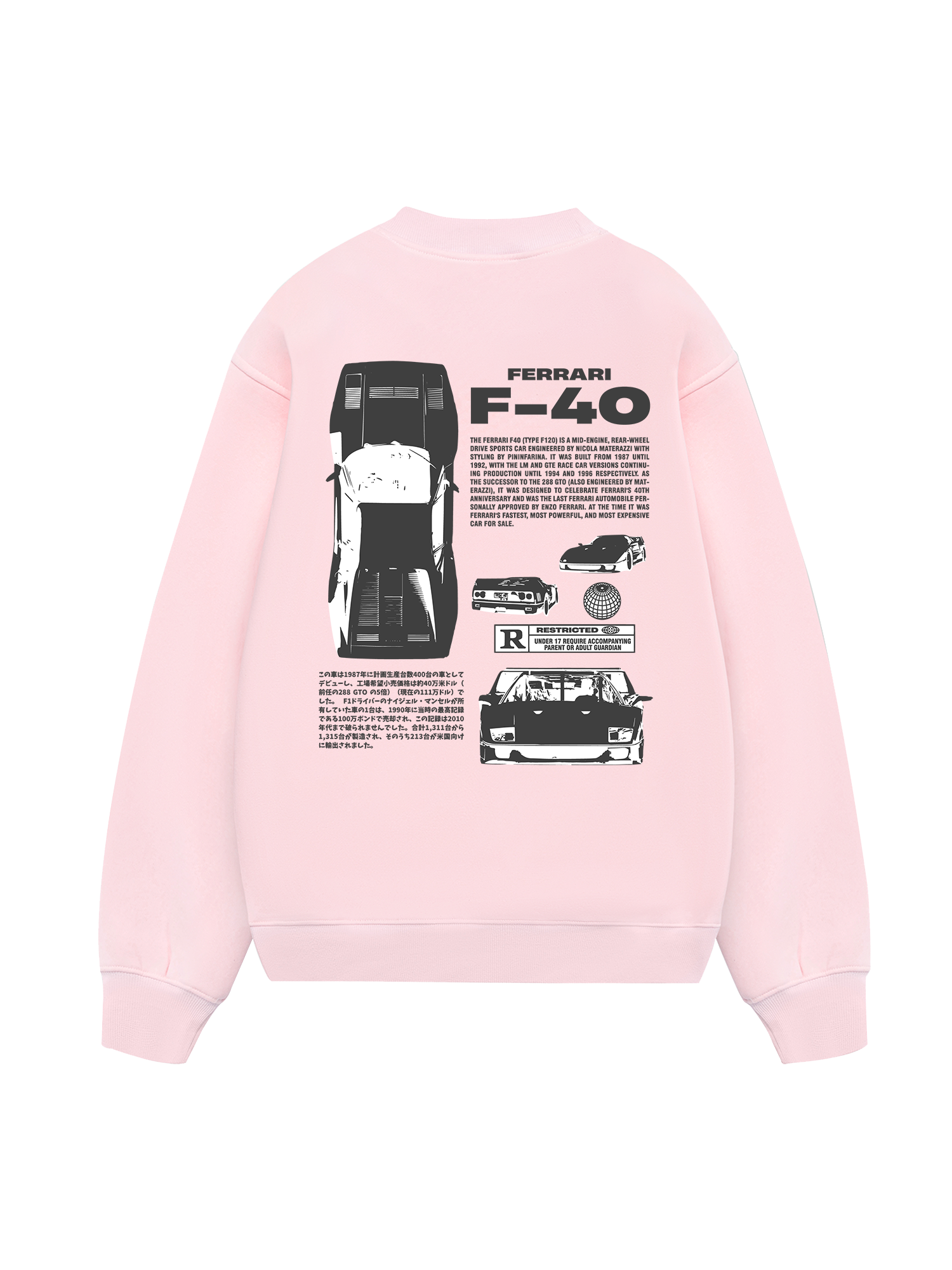 Ferrari F-40 Classic Sweater