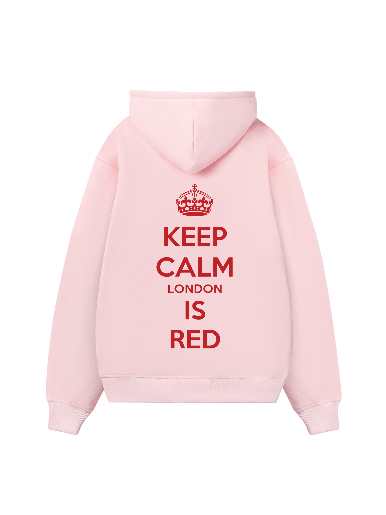 Soccer Keep Calm London Is Red Hoodie