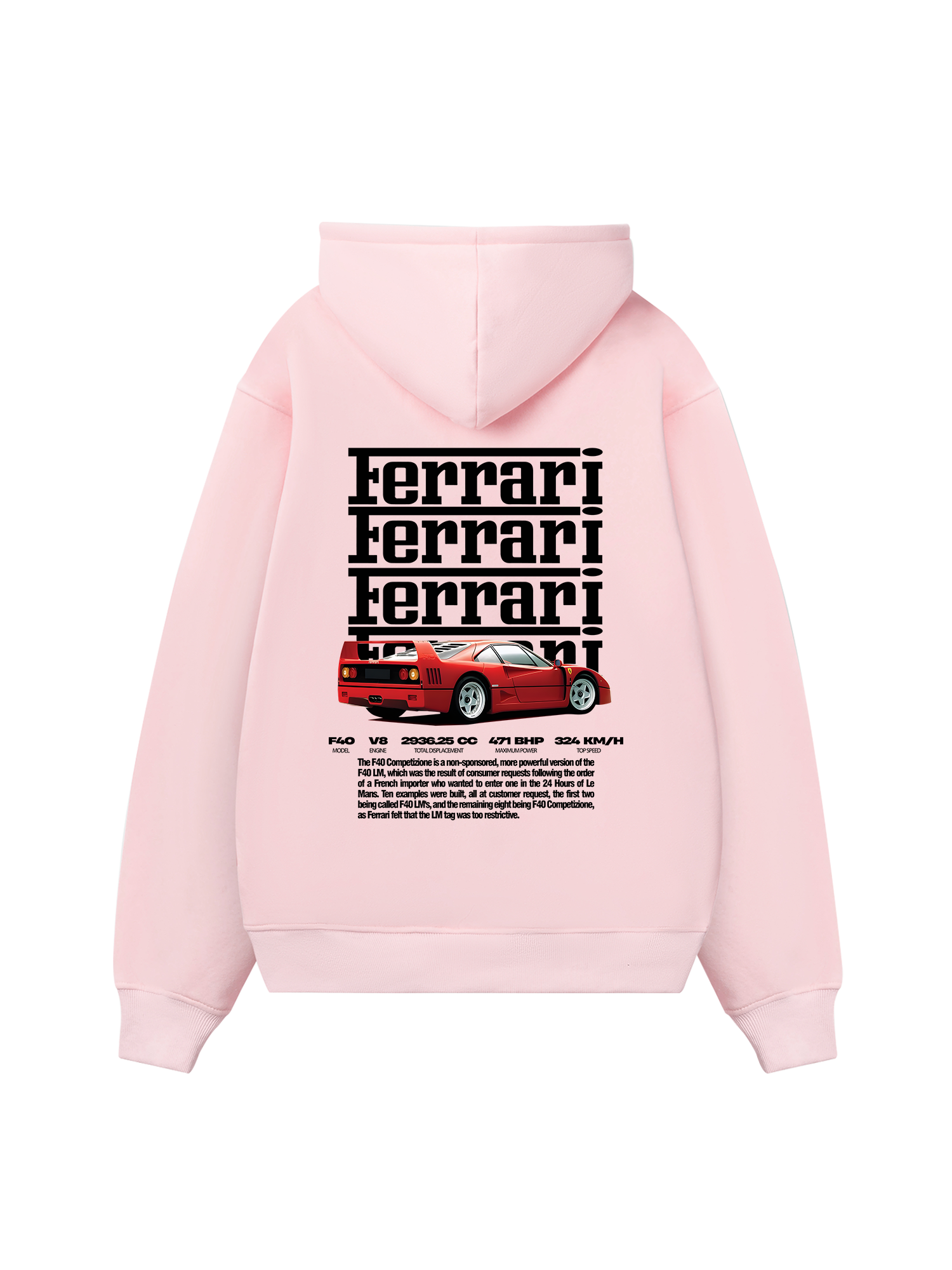 Ferrari Competizione F-40 Hoodie