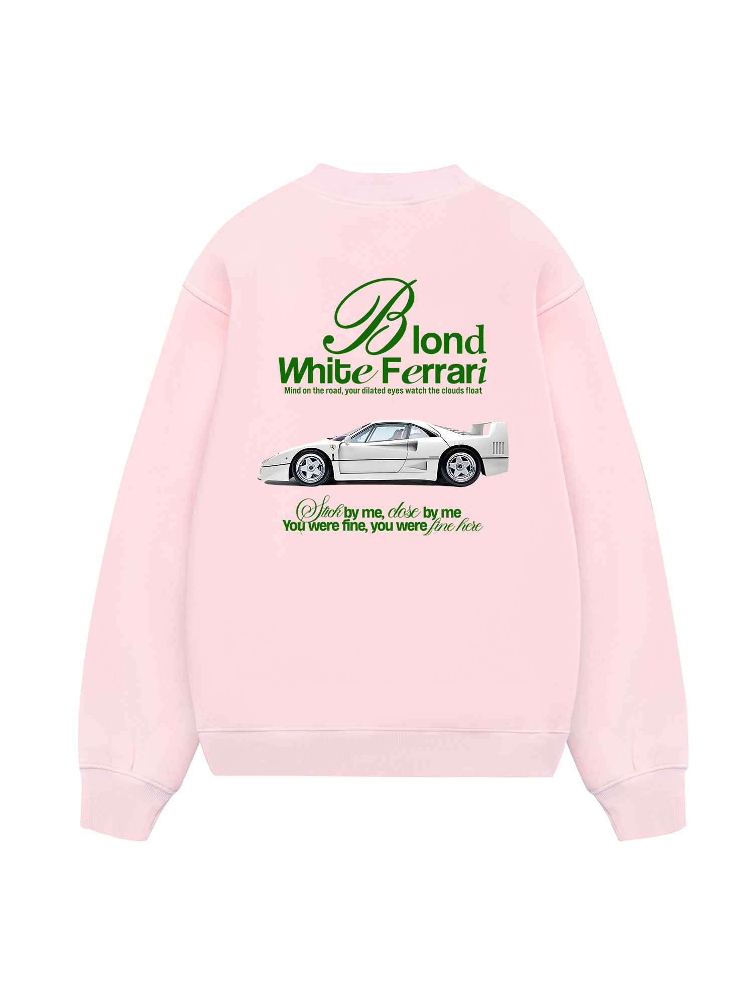 Ferrari Blond White Sweater