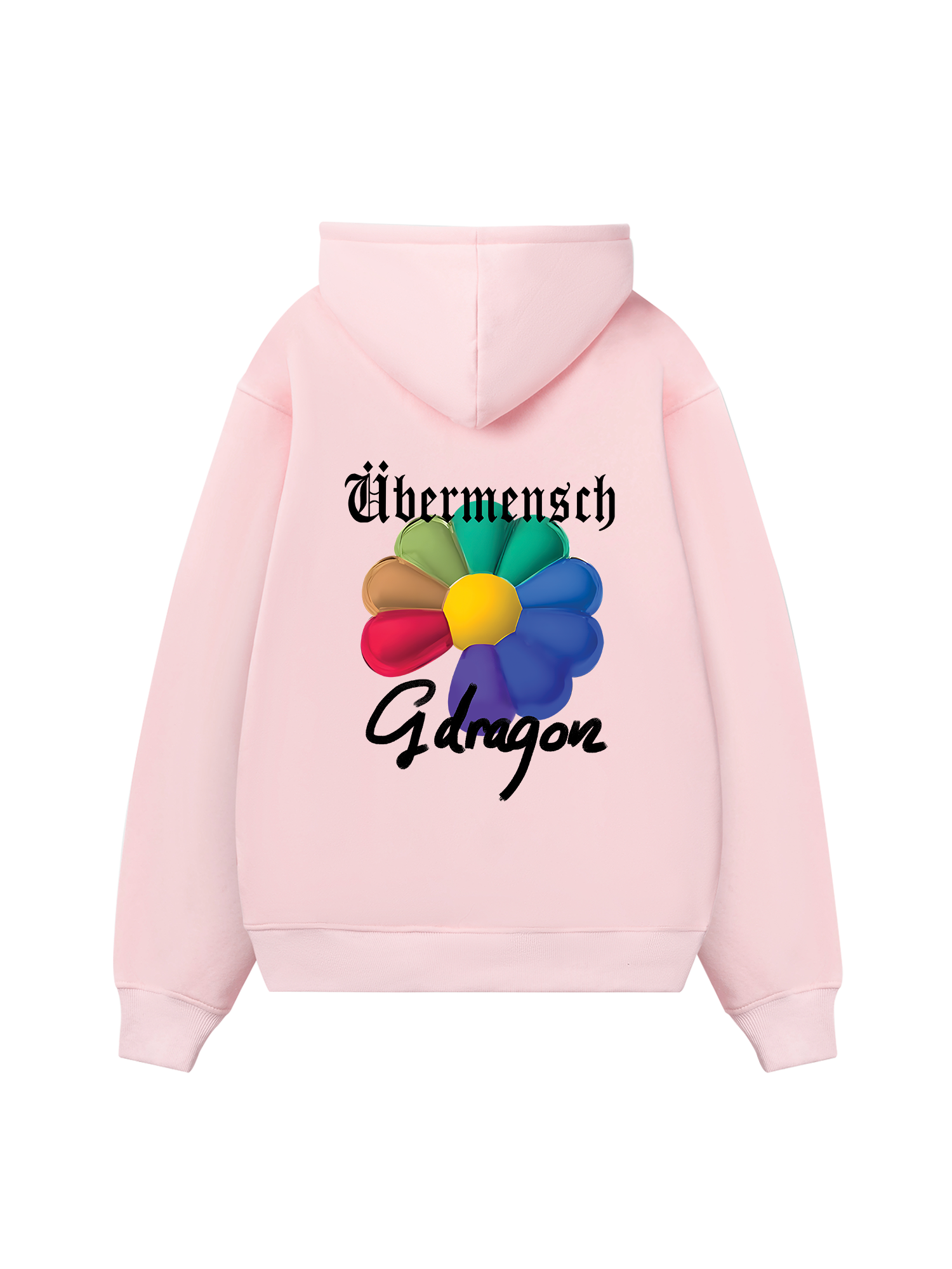 Floral Rainbow GD Hoodie
