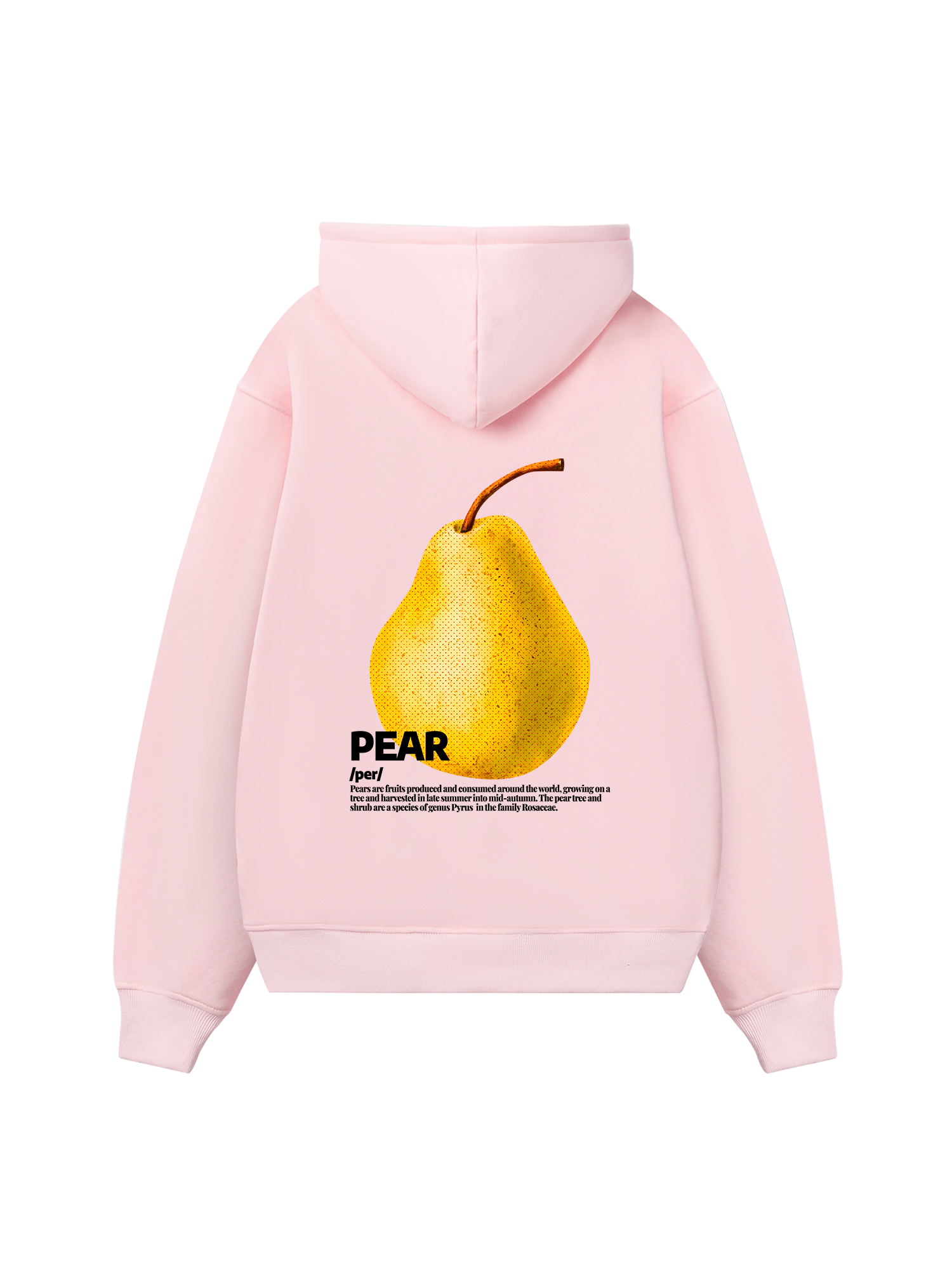 Tropical Pear Retro Hoodie