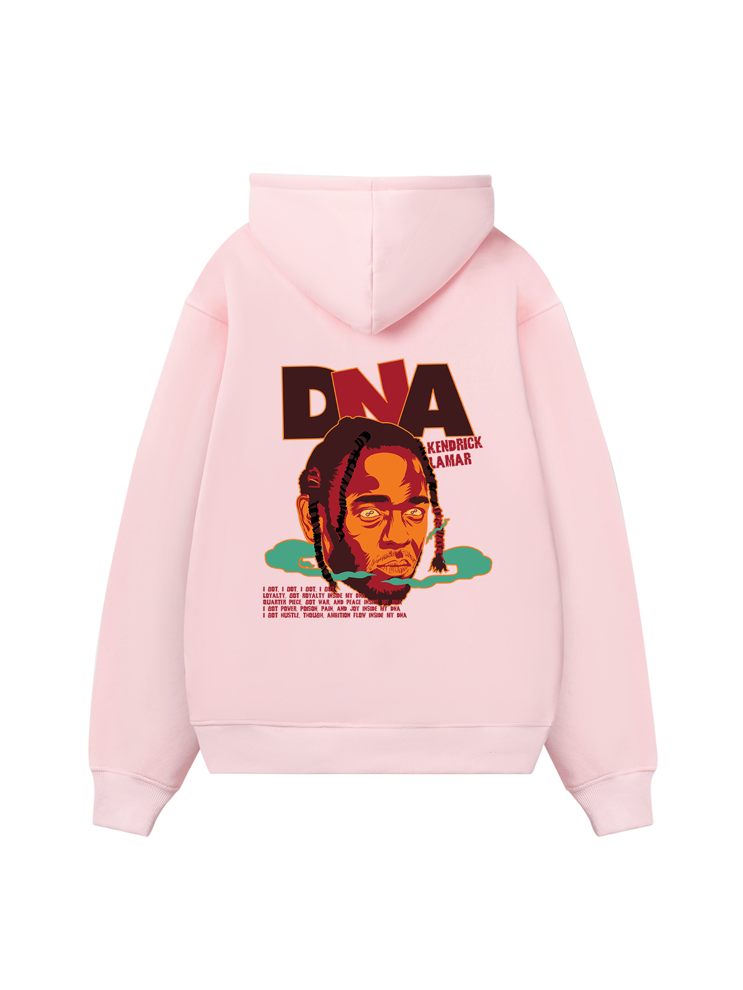 Rapper Kendrick Lamar DNA Hoodie