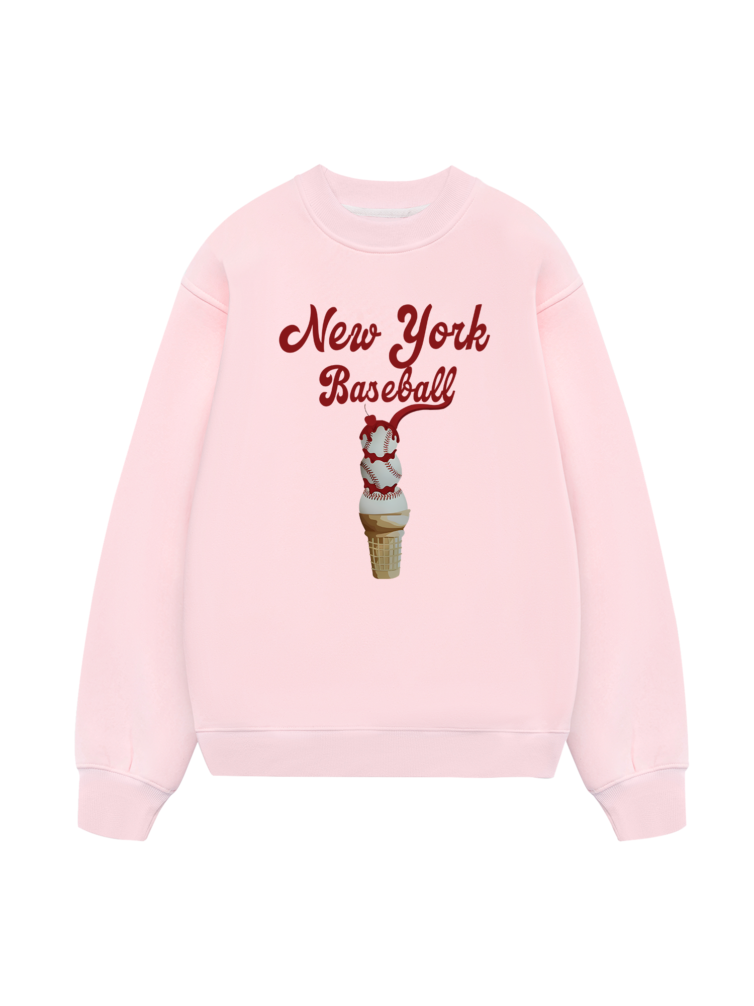 Baseball NewYork Ice Cream Sweater