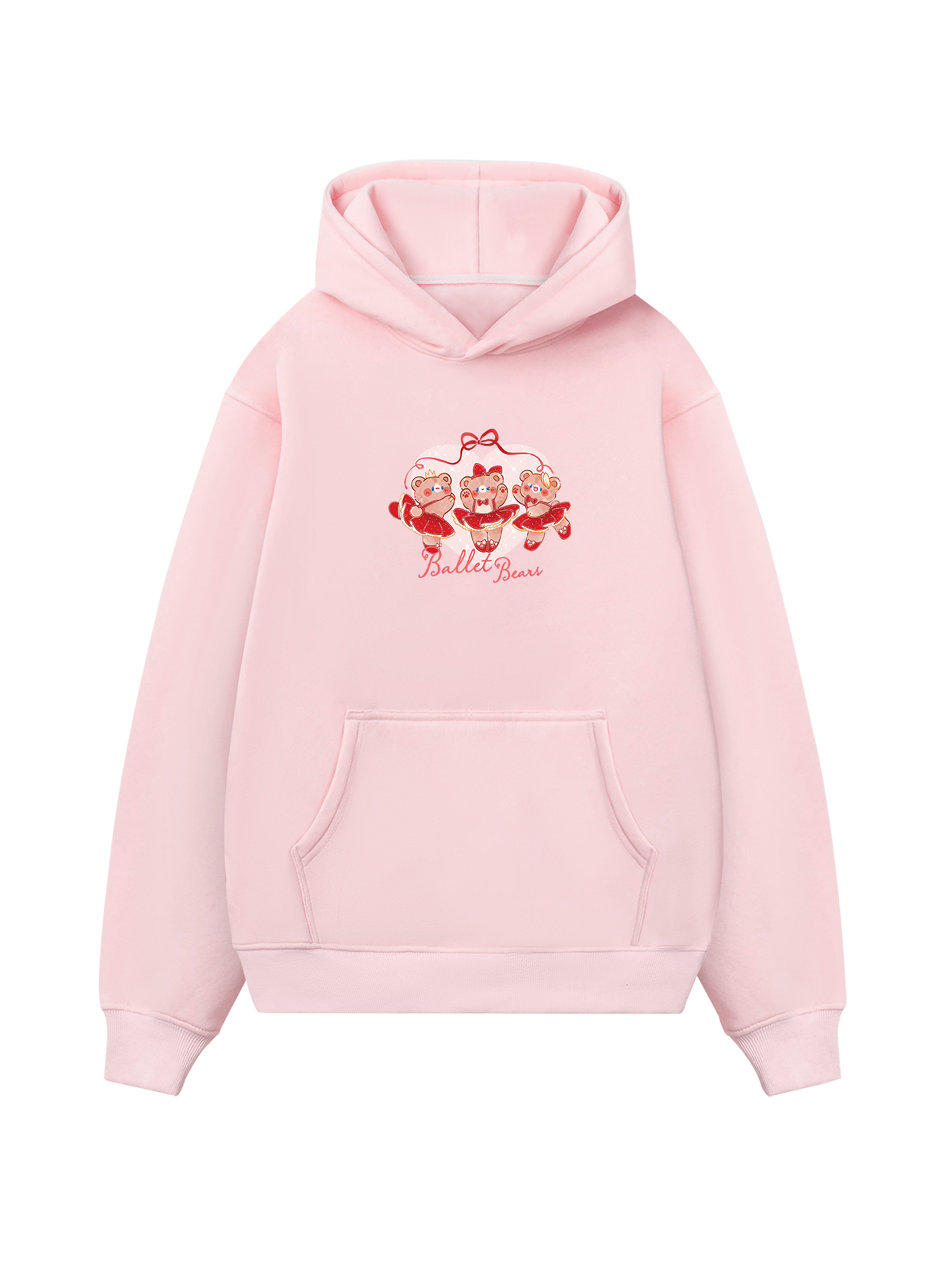 Girly Mood Ballet Bears Hoodie
