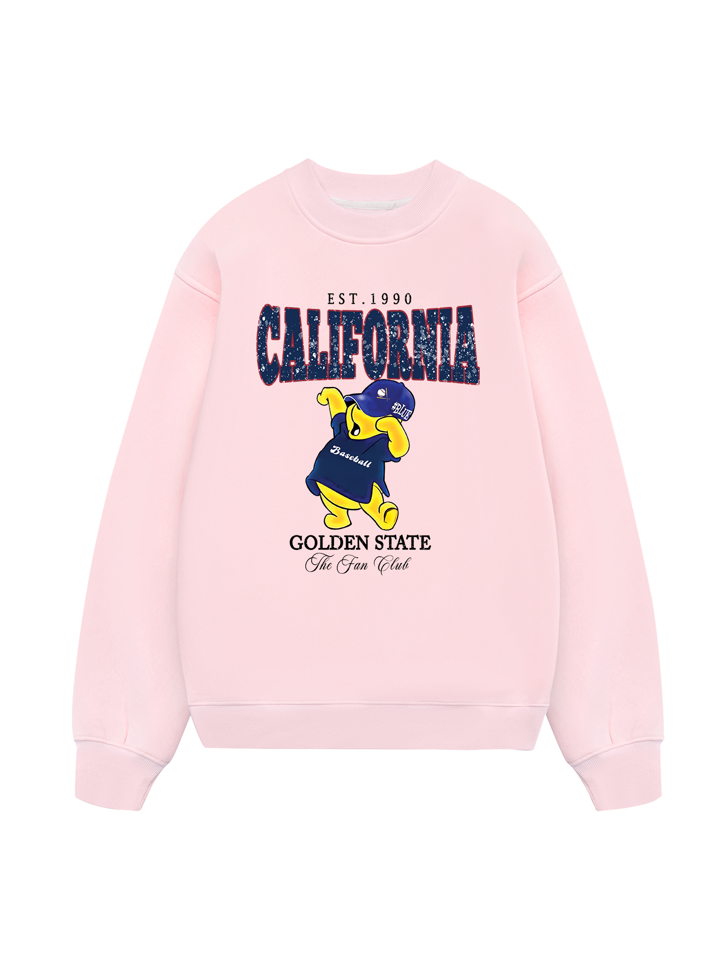 Baseball Cute Pooh Sweater