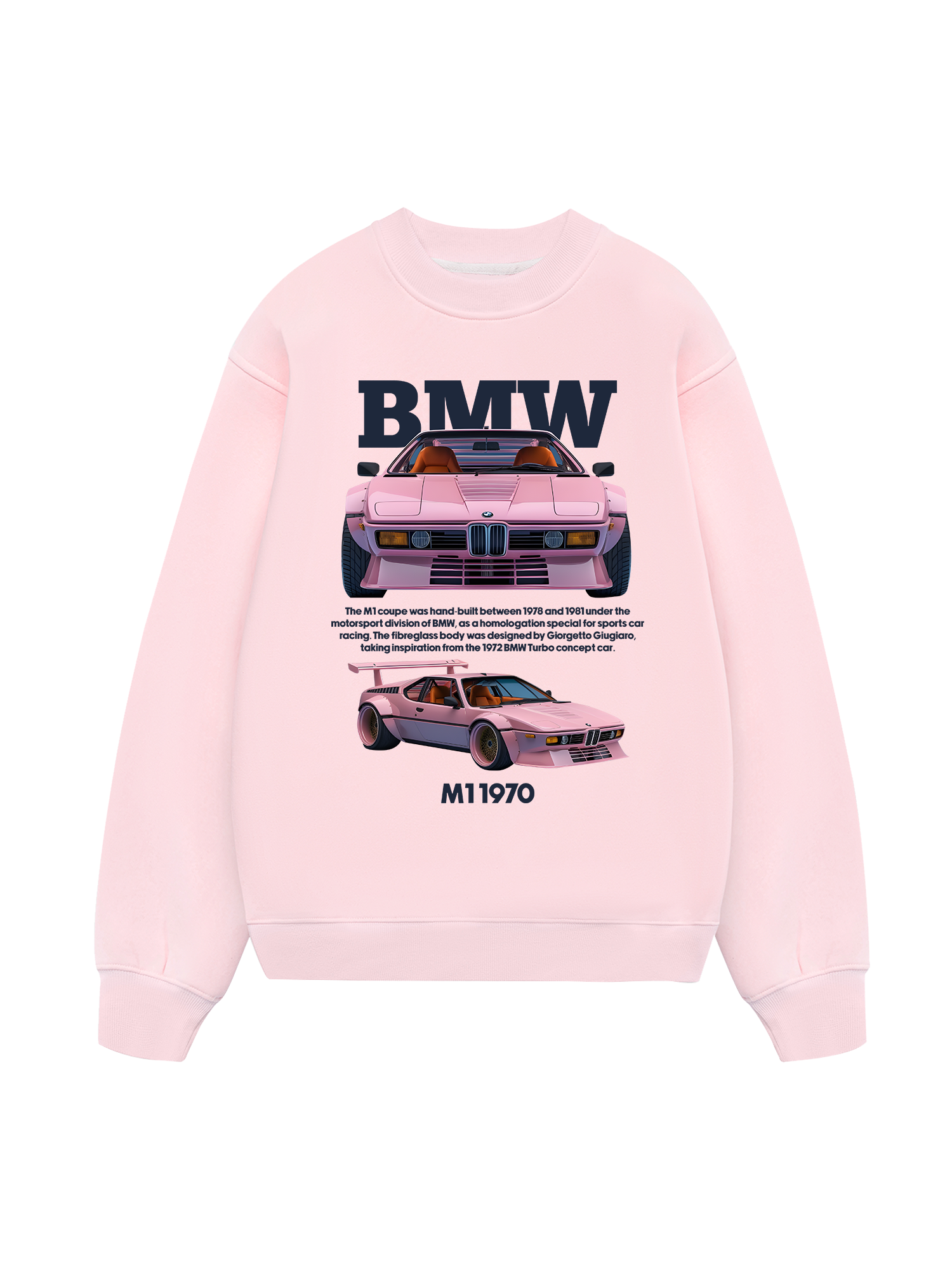 BMW M1 Pink Sweater