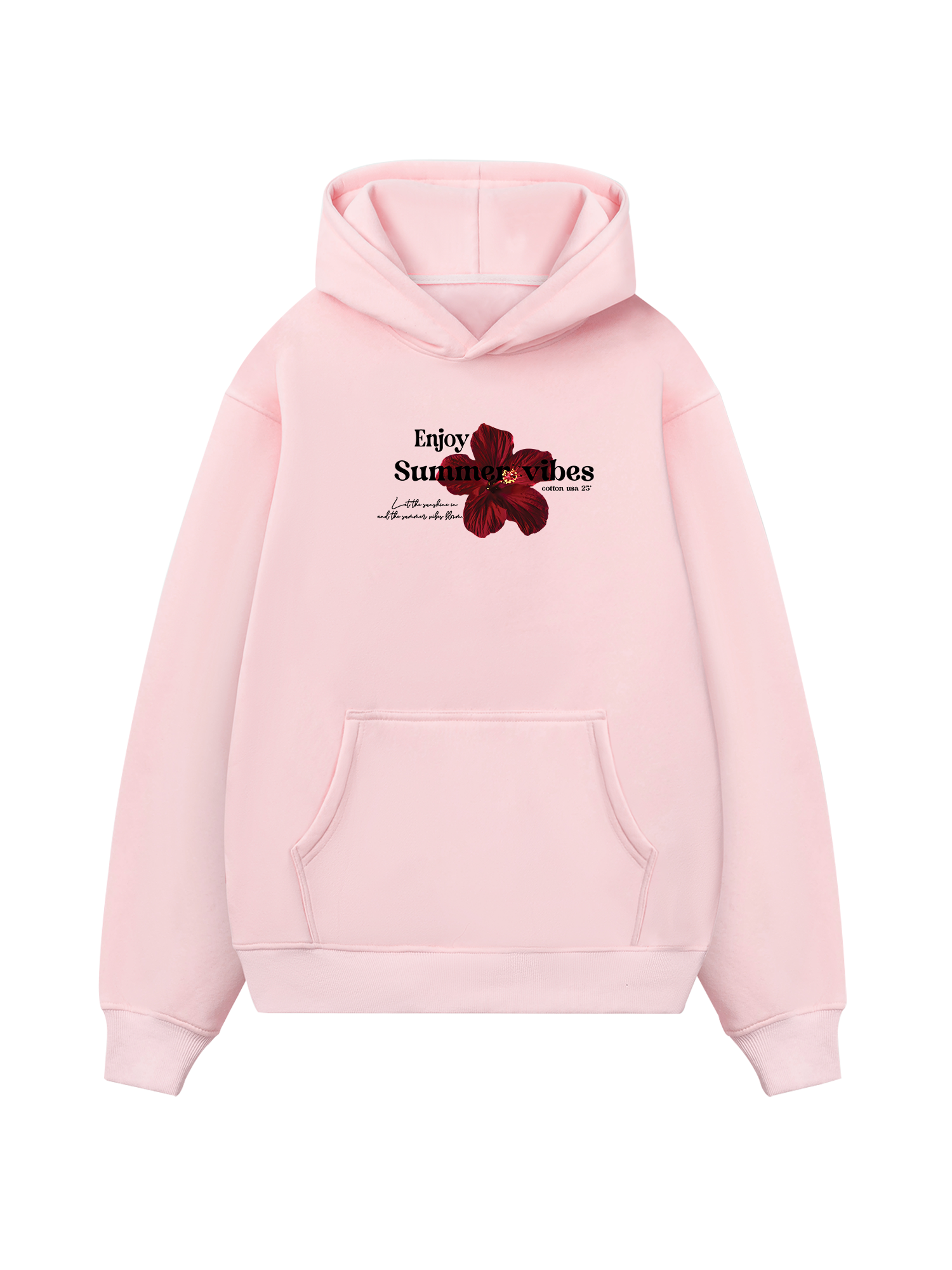 Floral Enjoy Summer Hoodie