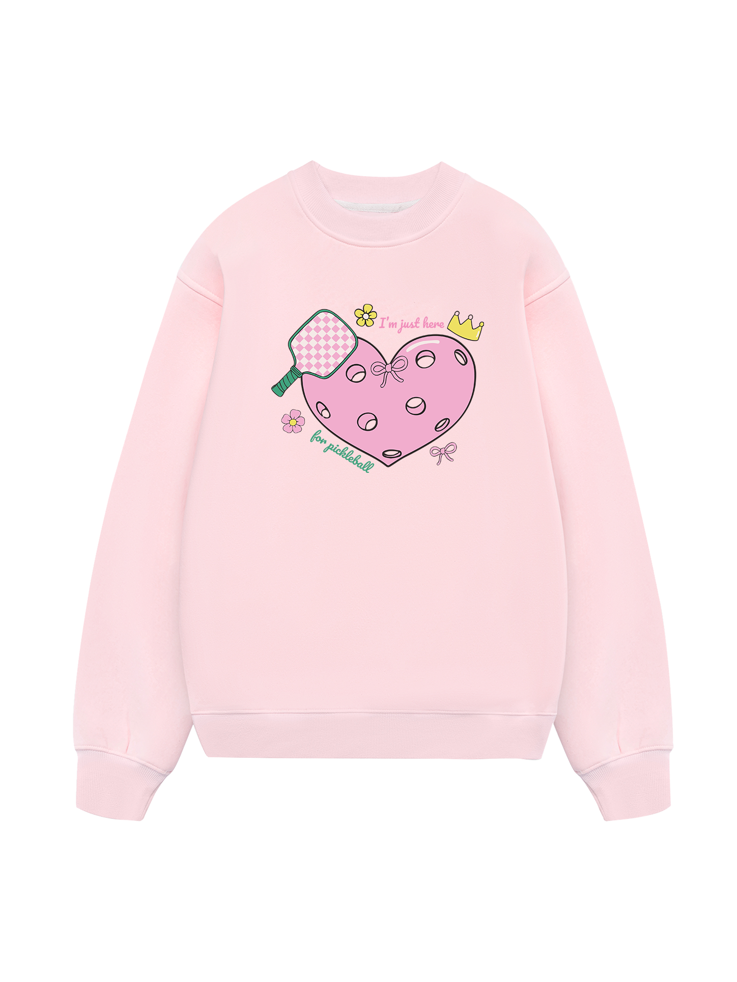 I_m Just Here For Pickleball Sweater