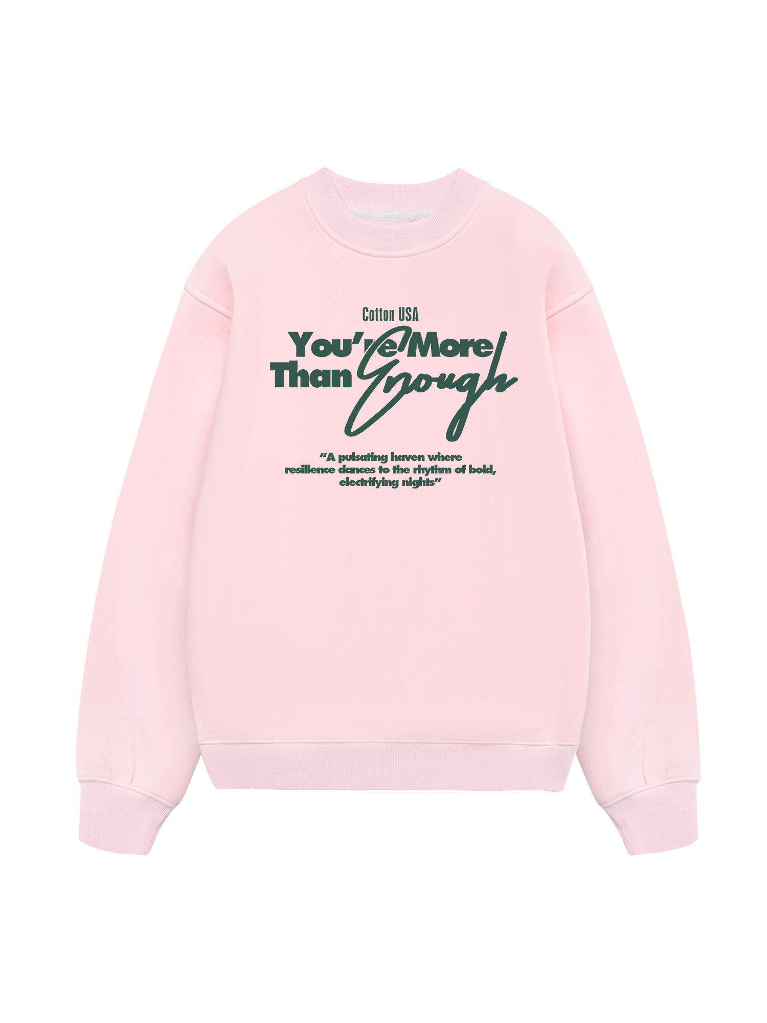 USA More Than Enough Sweater