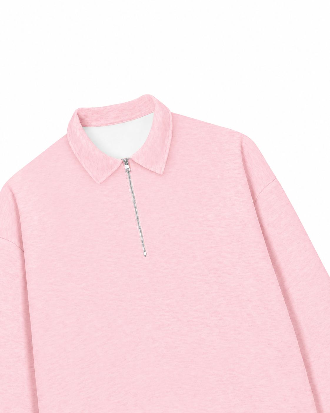 Áo Sweater Polo Nỉ Hai Da Cotton USA Basic