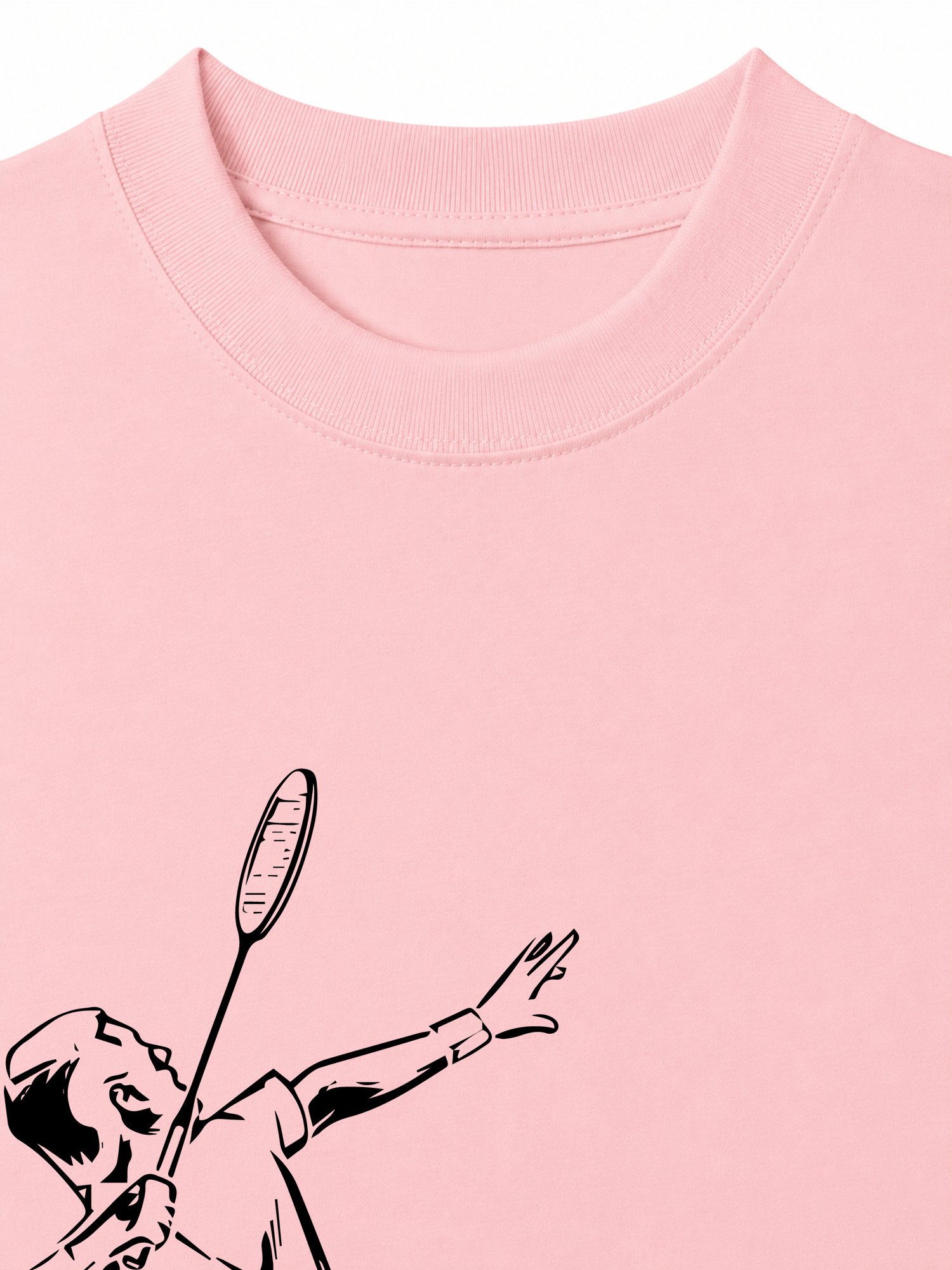 Áo Thun Relaxed Fit Badminton Life Is Better With Badminton