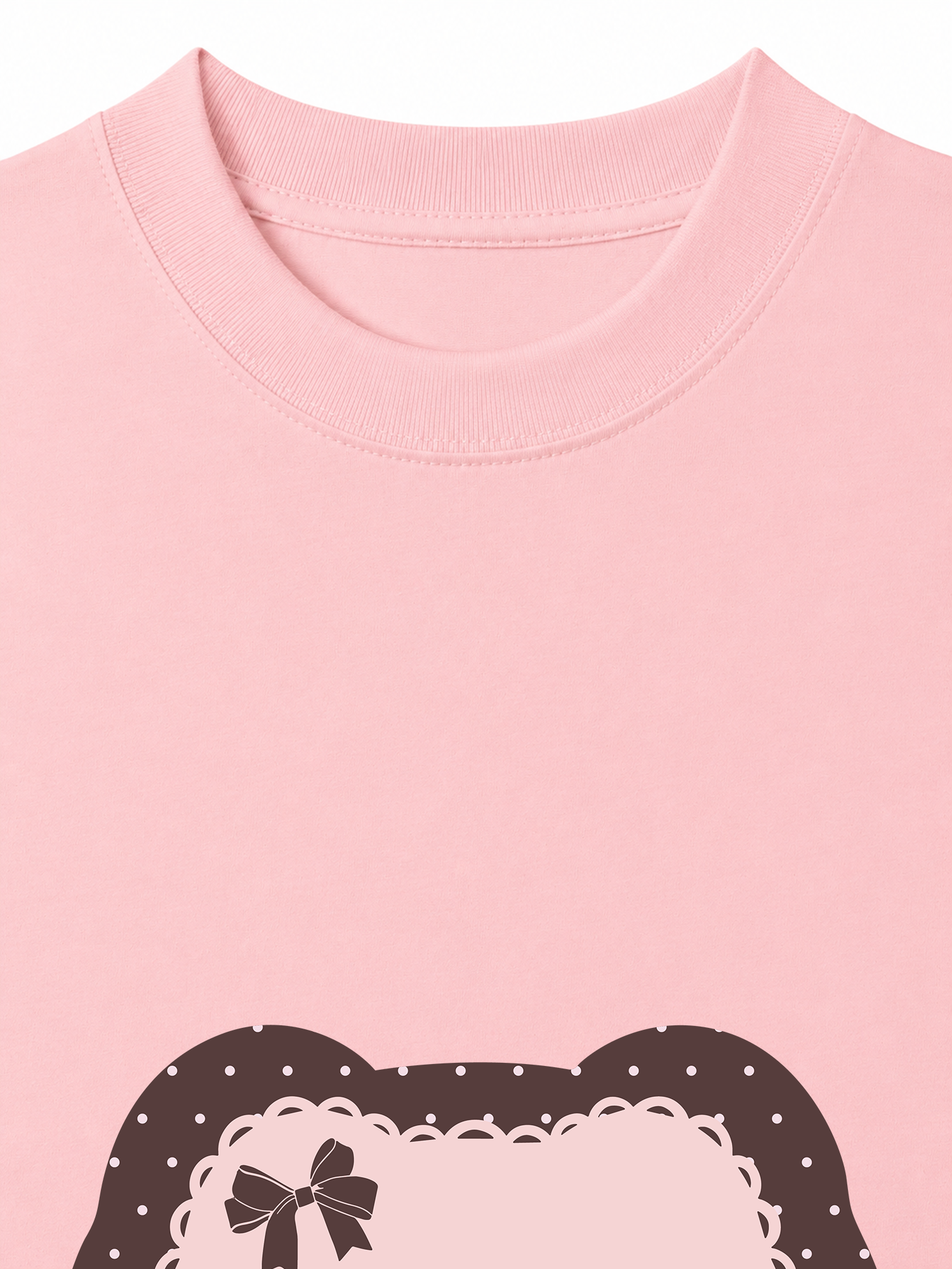 Áo Thun Relaxed Fit Dotty Mood Cute Cat