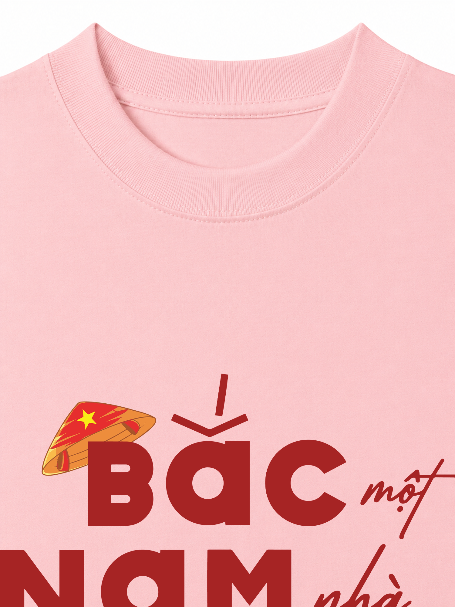 Áo Thun Relaxed Fit Bắc Nam Một Nhà