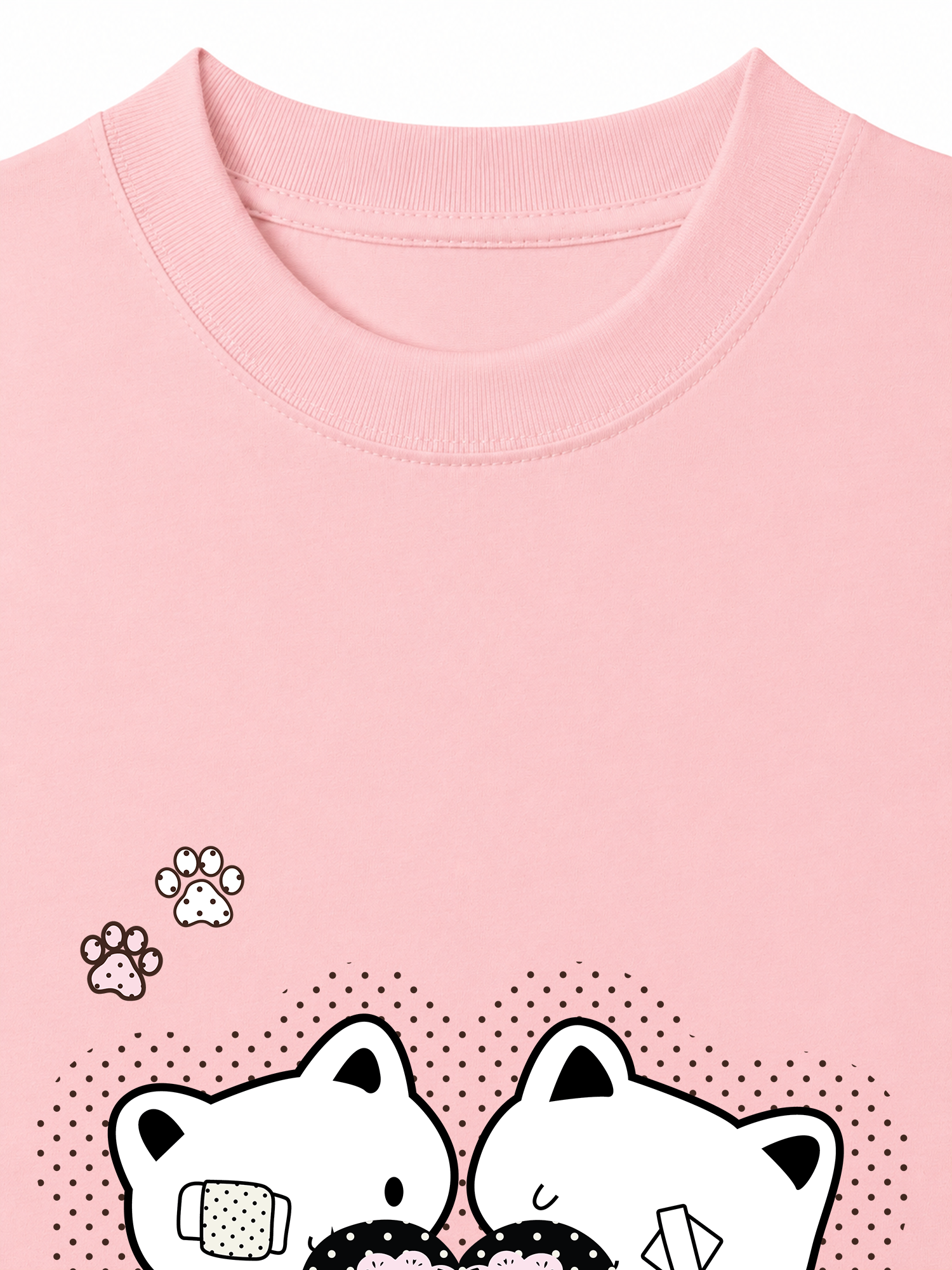 Áo Thun Relaxed Fit Dotty Mood Starlight Kitty Care PT0090PT